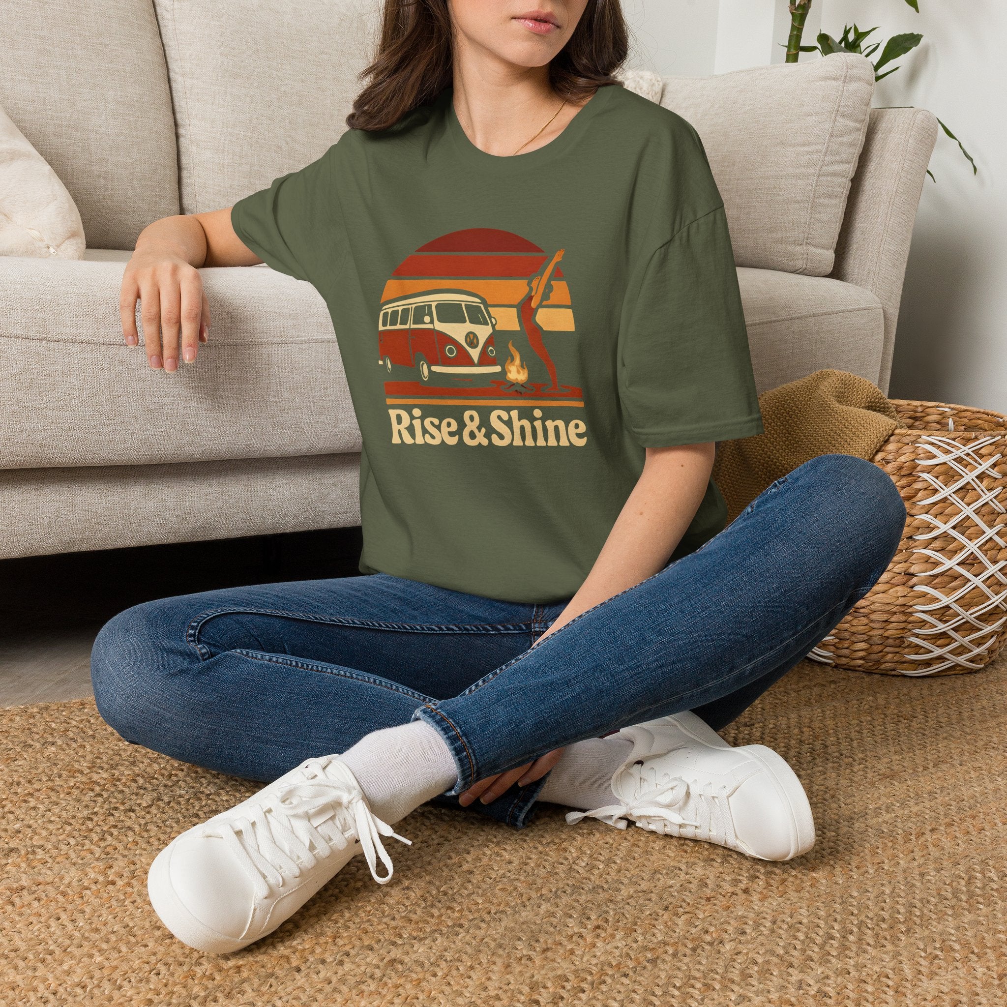 VW Camper Sunrise T-Shirt