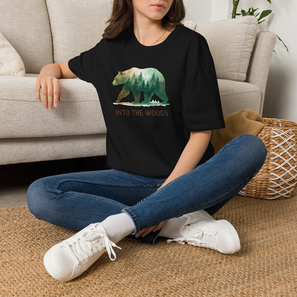 Forest Bear Silhouette T-Shirt