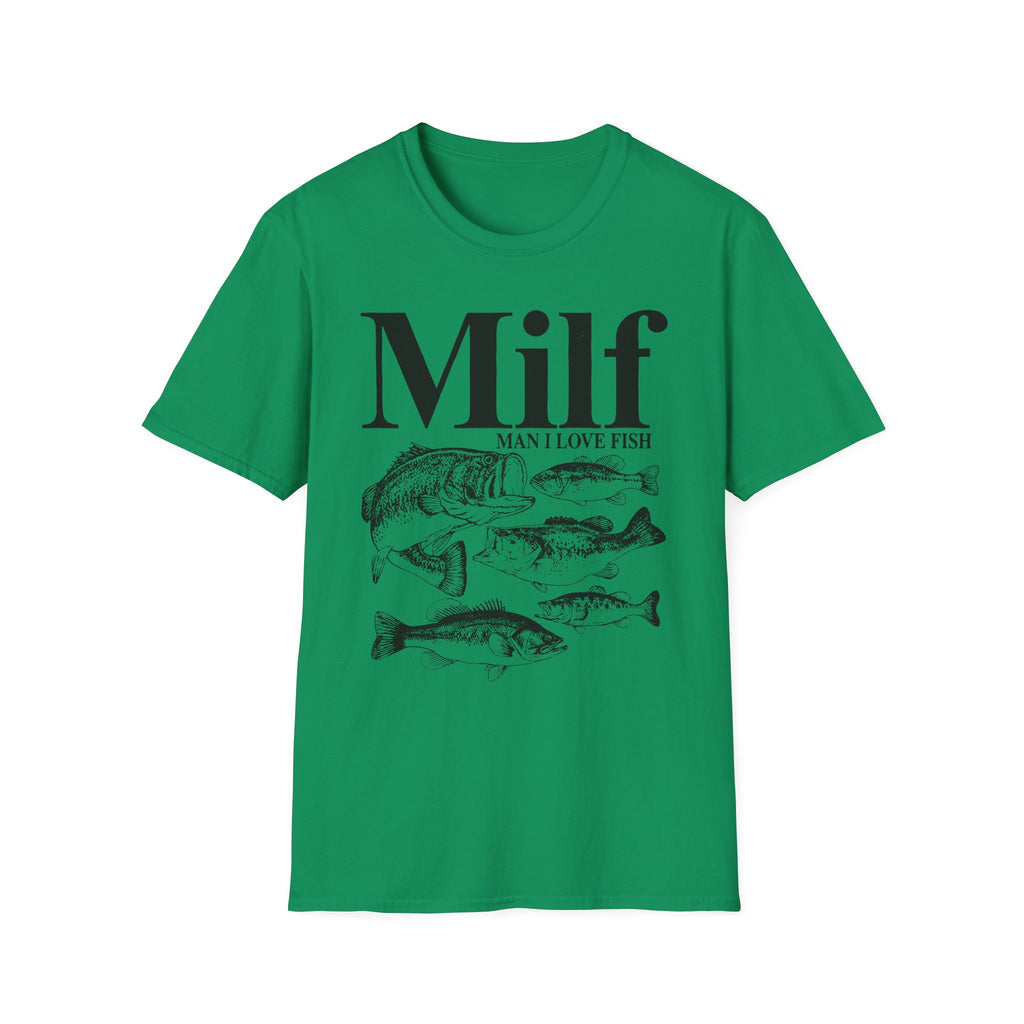 Milf "Man I Love Fish" T-Shirt