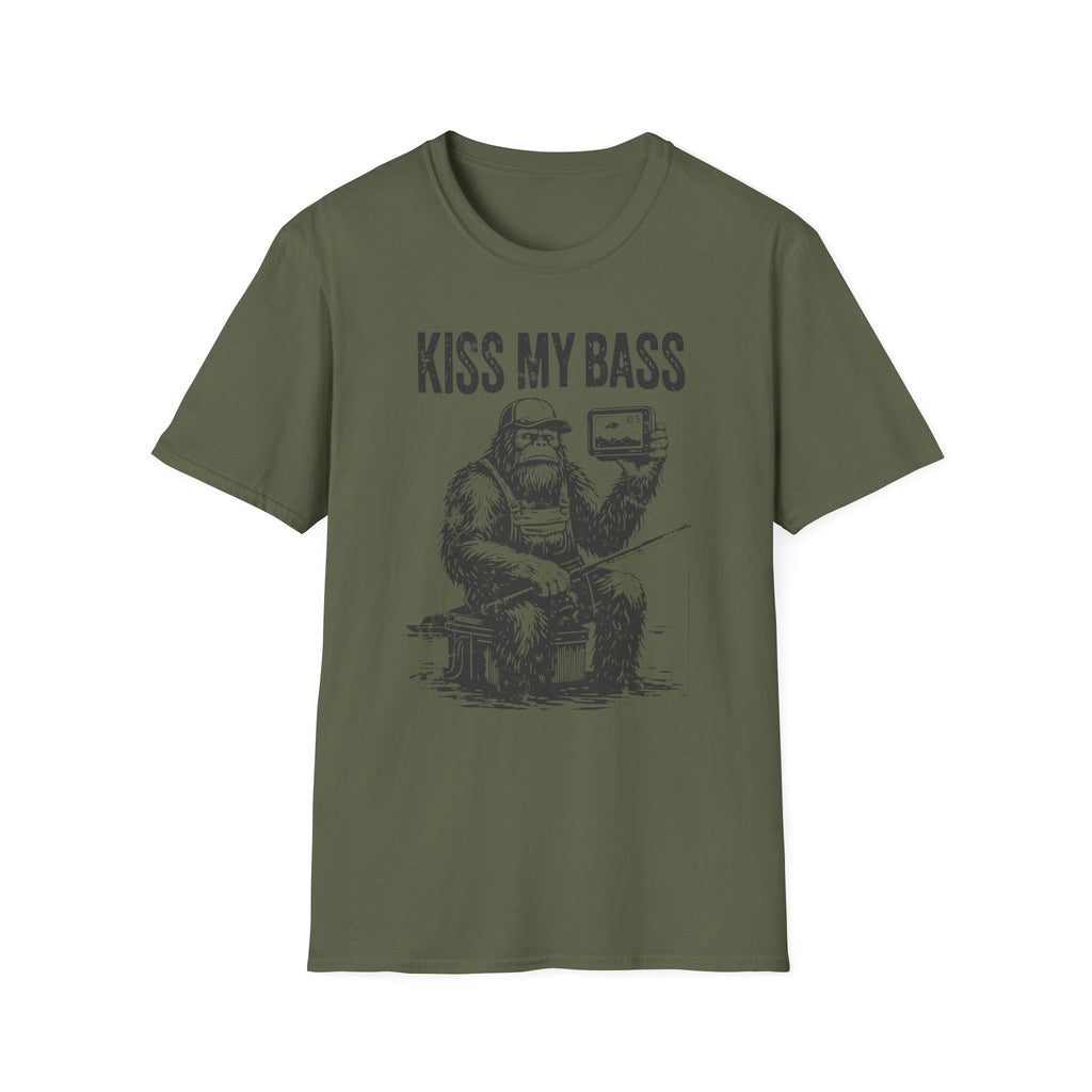 Kiss My Bass Sasquatch T-Shirt