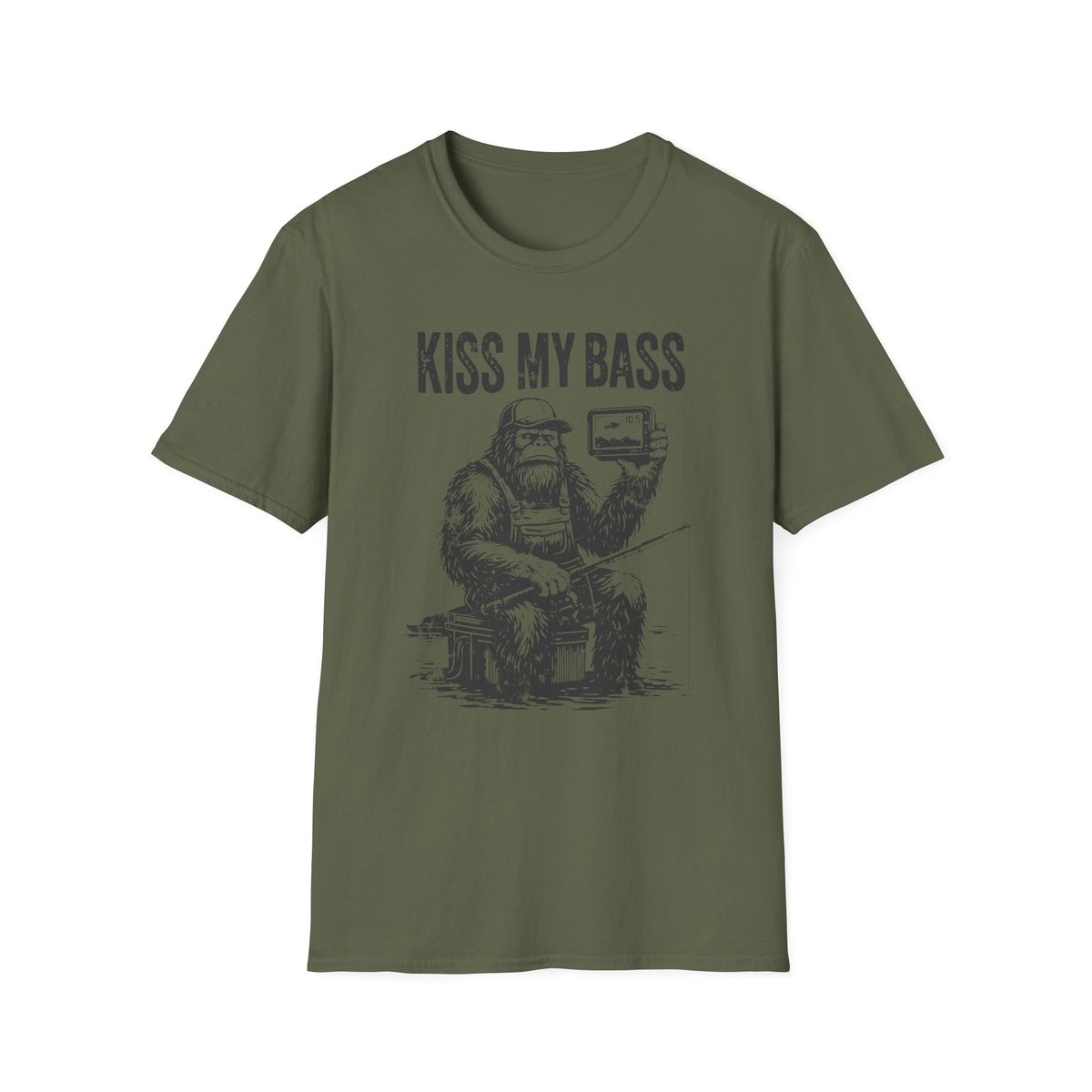 Kiss My Bass Sasquatch T-Shirt