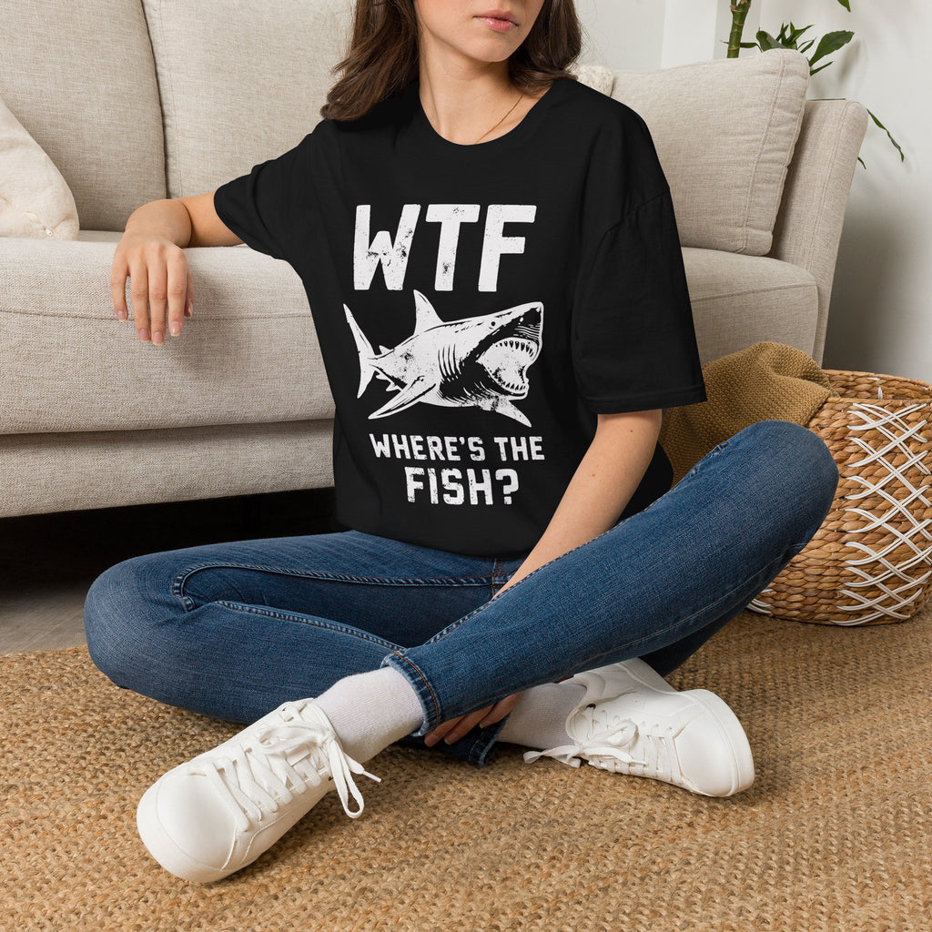 WTF Where's The Fish? Shark T-Shirt