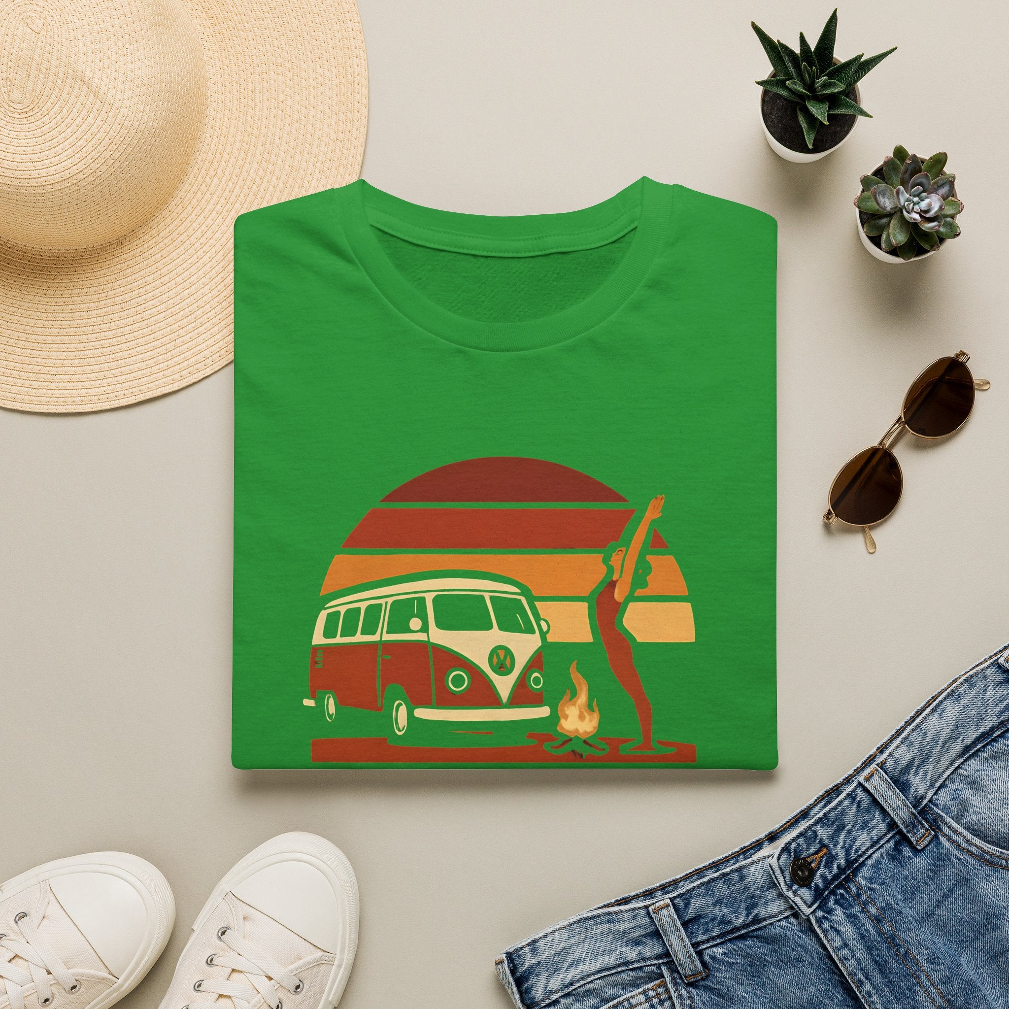 VW Camper Sunrise T-Shirt