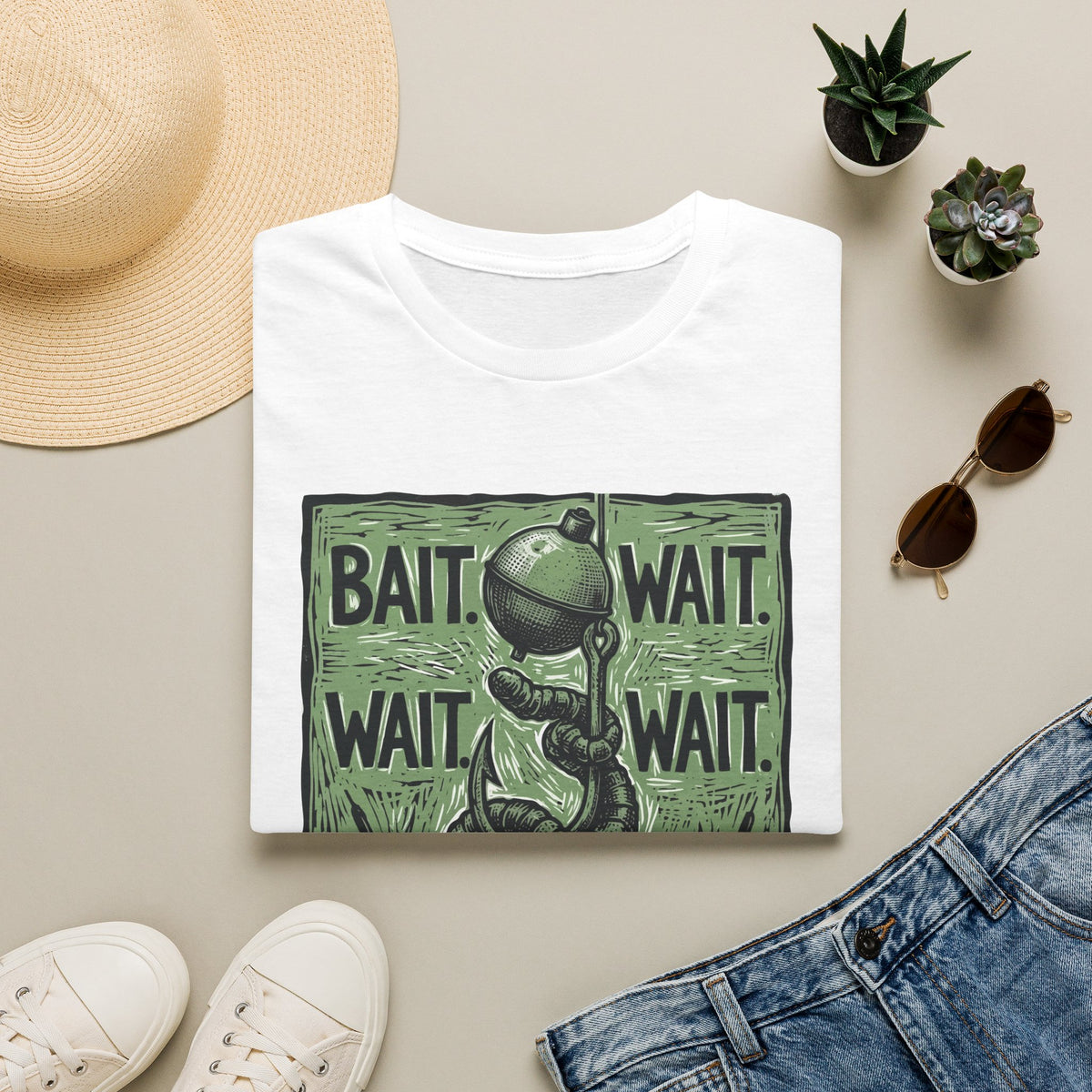 Bait. Wait. Wait. Wait. Lie T-Shirt