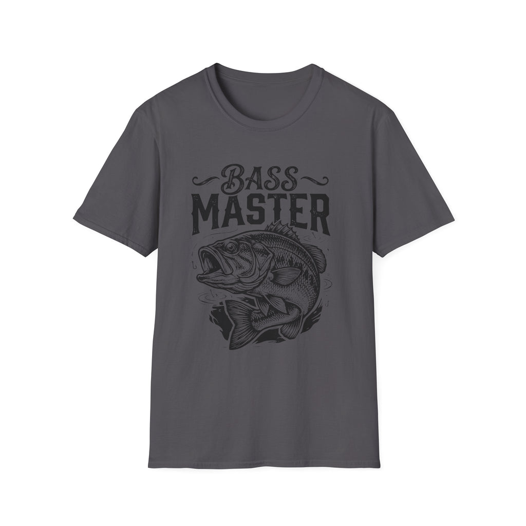 Bass Master T-Shirt — Vintage Fishing Graphic Tee for Anglers