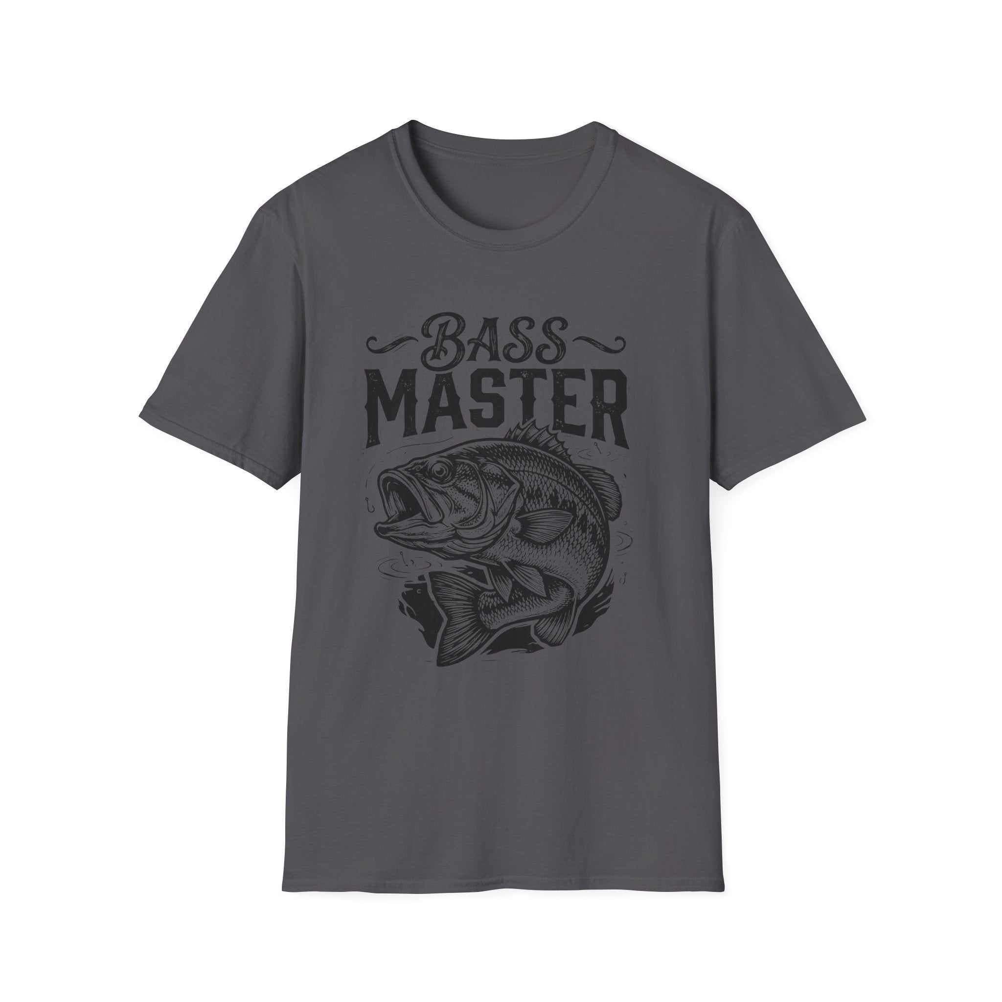 Bass Master T-Shirt — Vintage Fishing Graphic Tee for Anglers