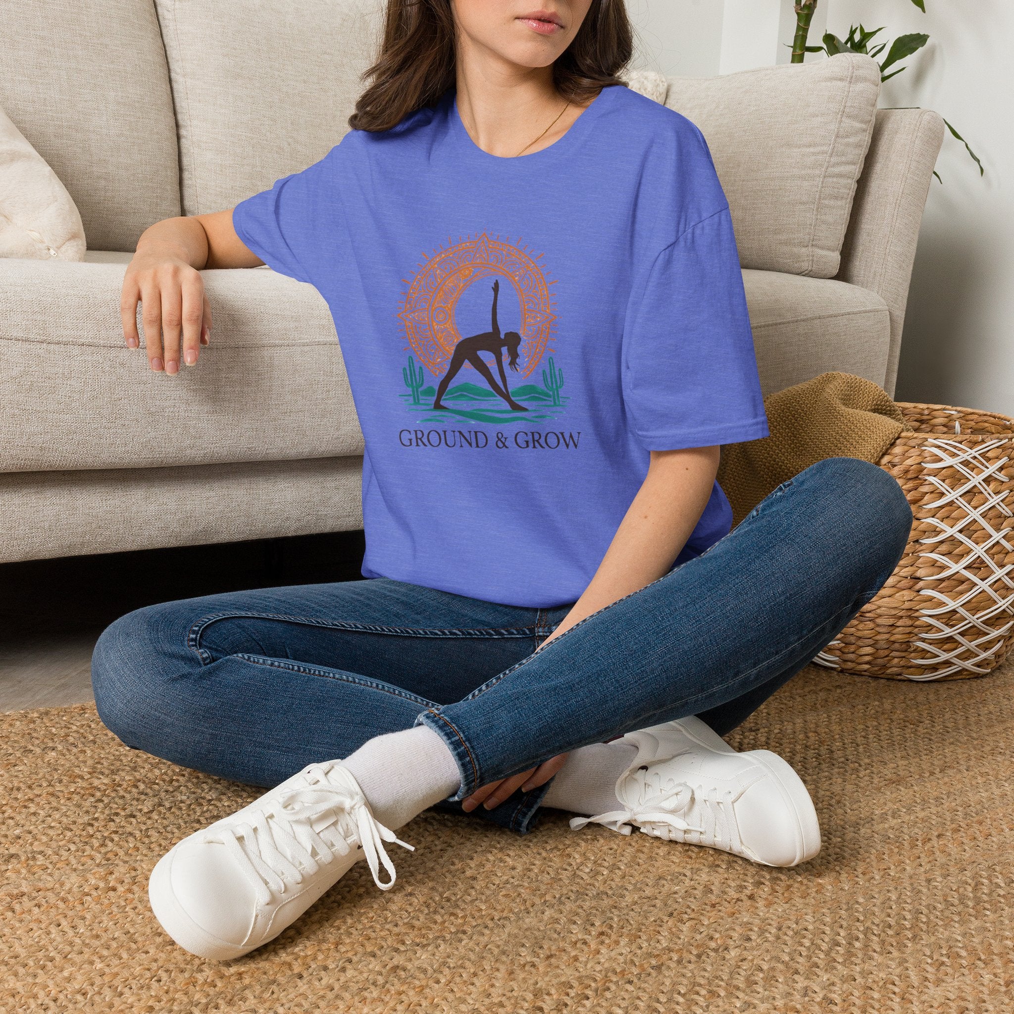 Desert Yoga Silhouette T-Shirt