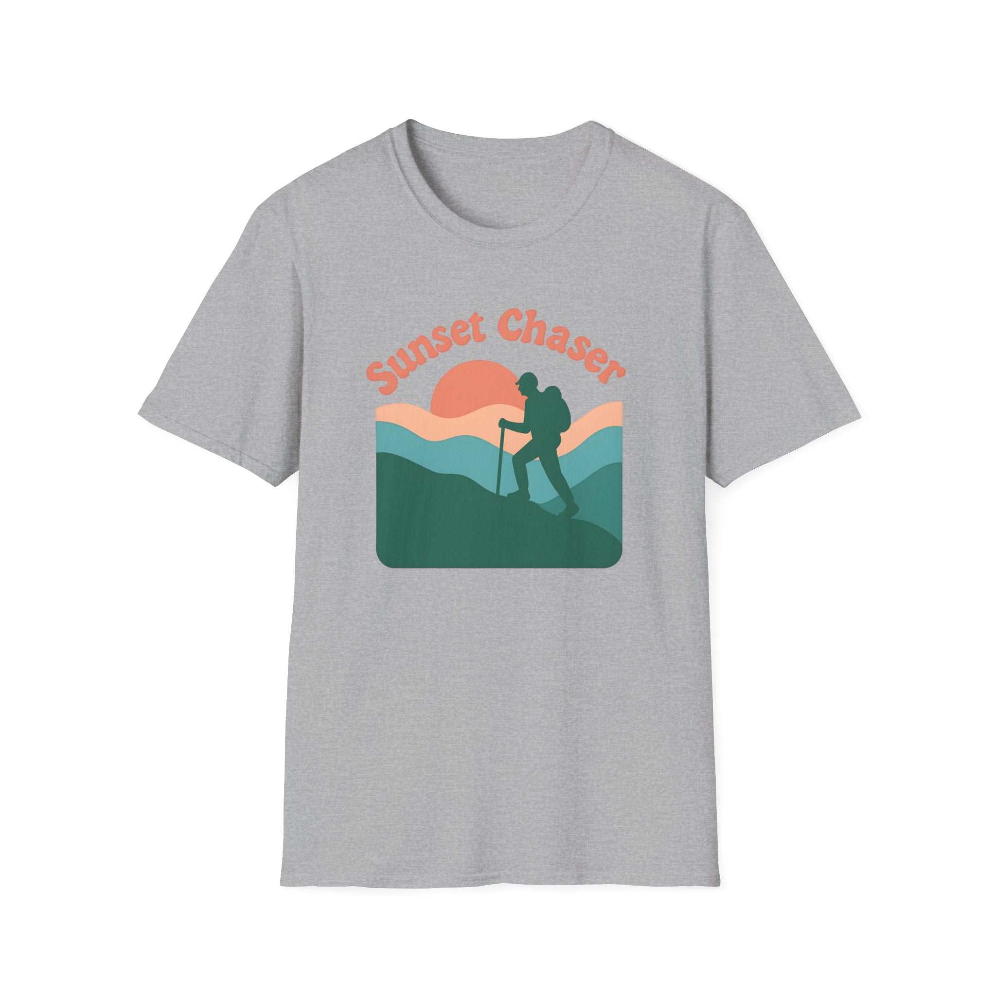Hiker on Sunset Trail T-Shirt