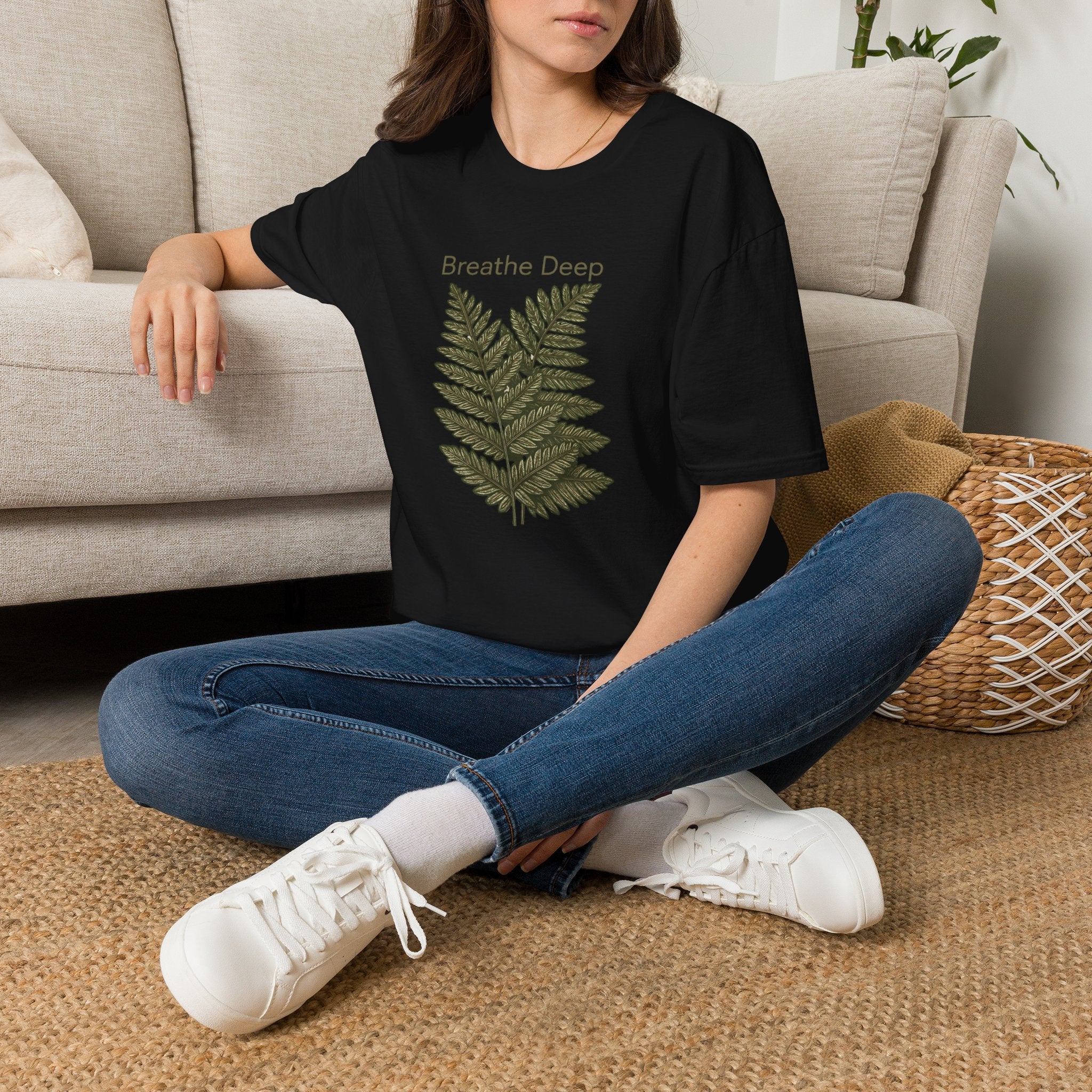Breathe Deep Fern T-Shirt