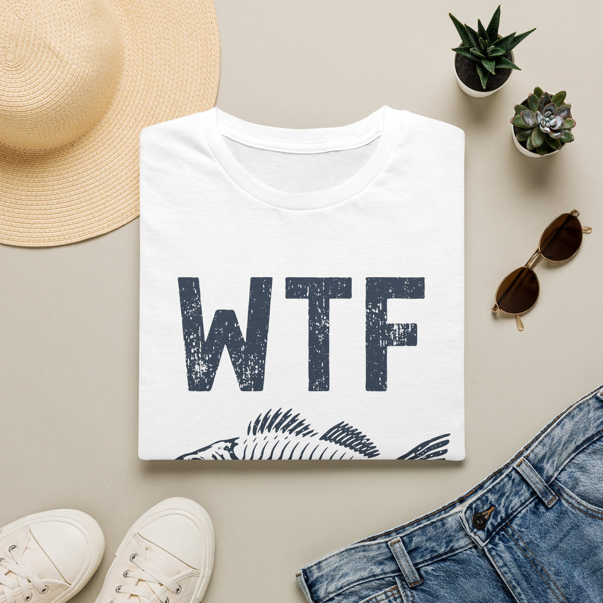 WTF Where's The Fish? T-Shirt