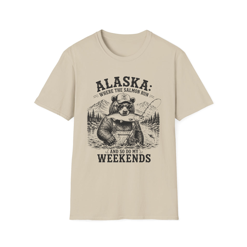 Alaska: Where the Salmon Run T-Shirt
