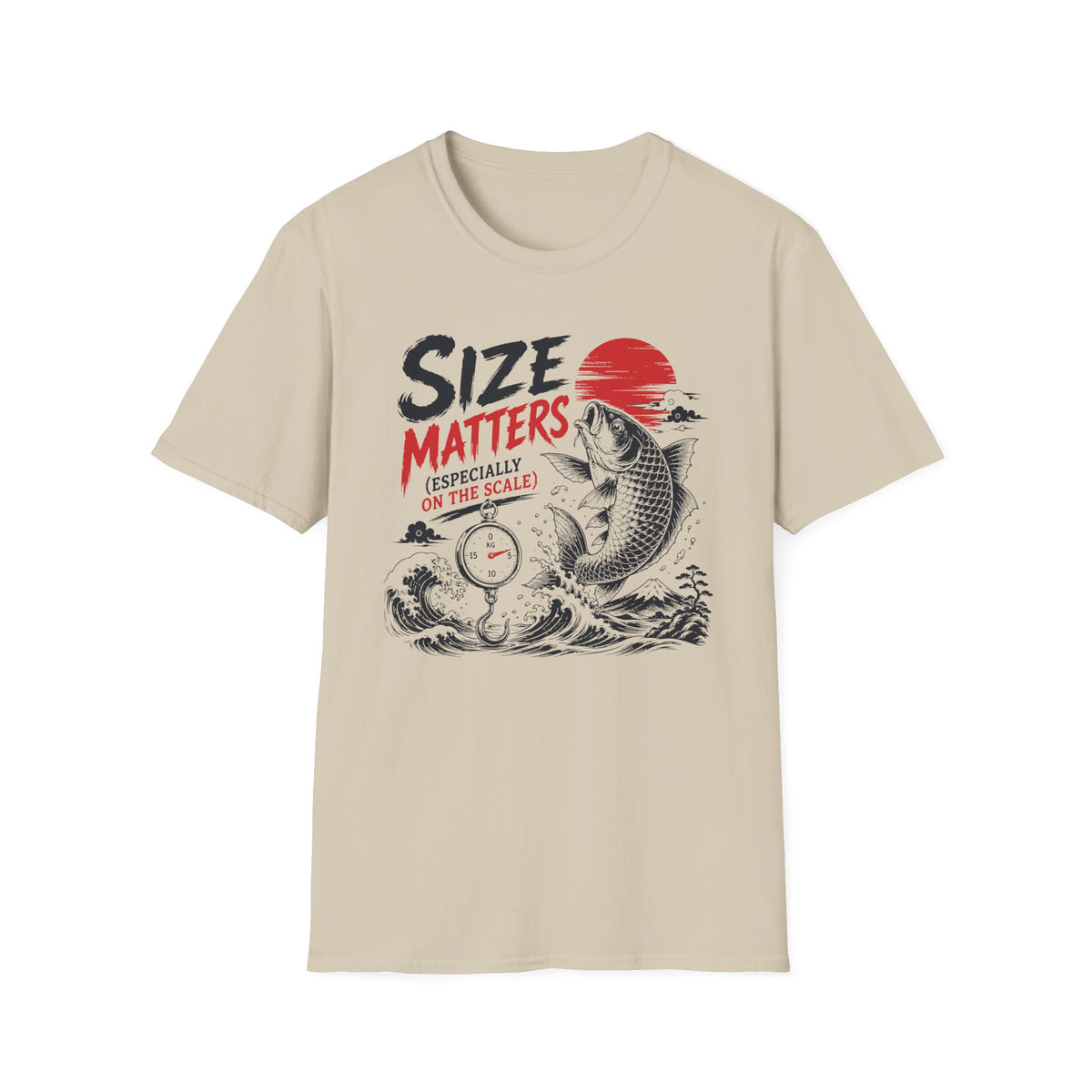 Size Matters Japanese Style Fish T-Shirt