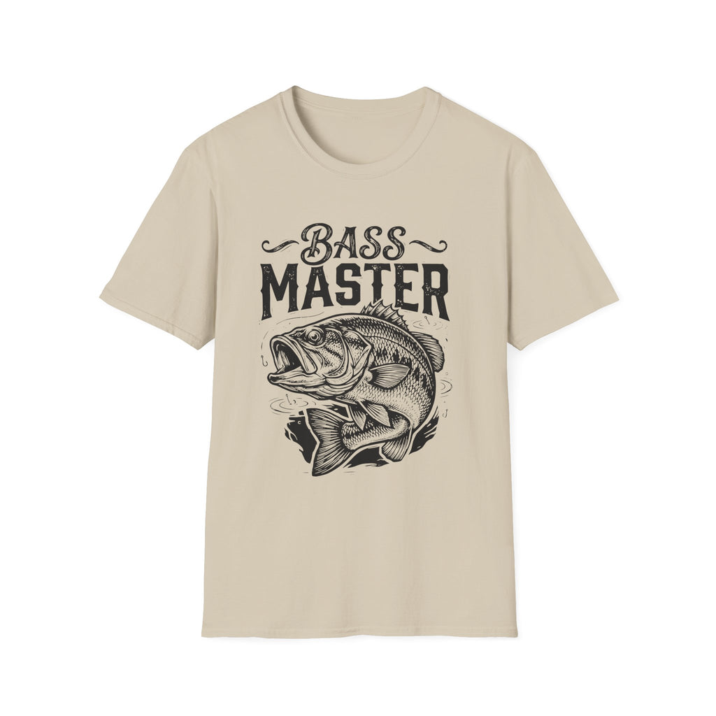 Bass Master T-Shirt — Vintage Fishing Graphic Tee for Anglers