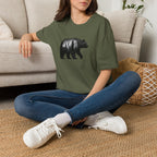 Geometric bear forest T-Shirt