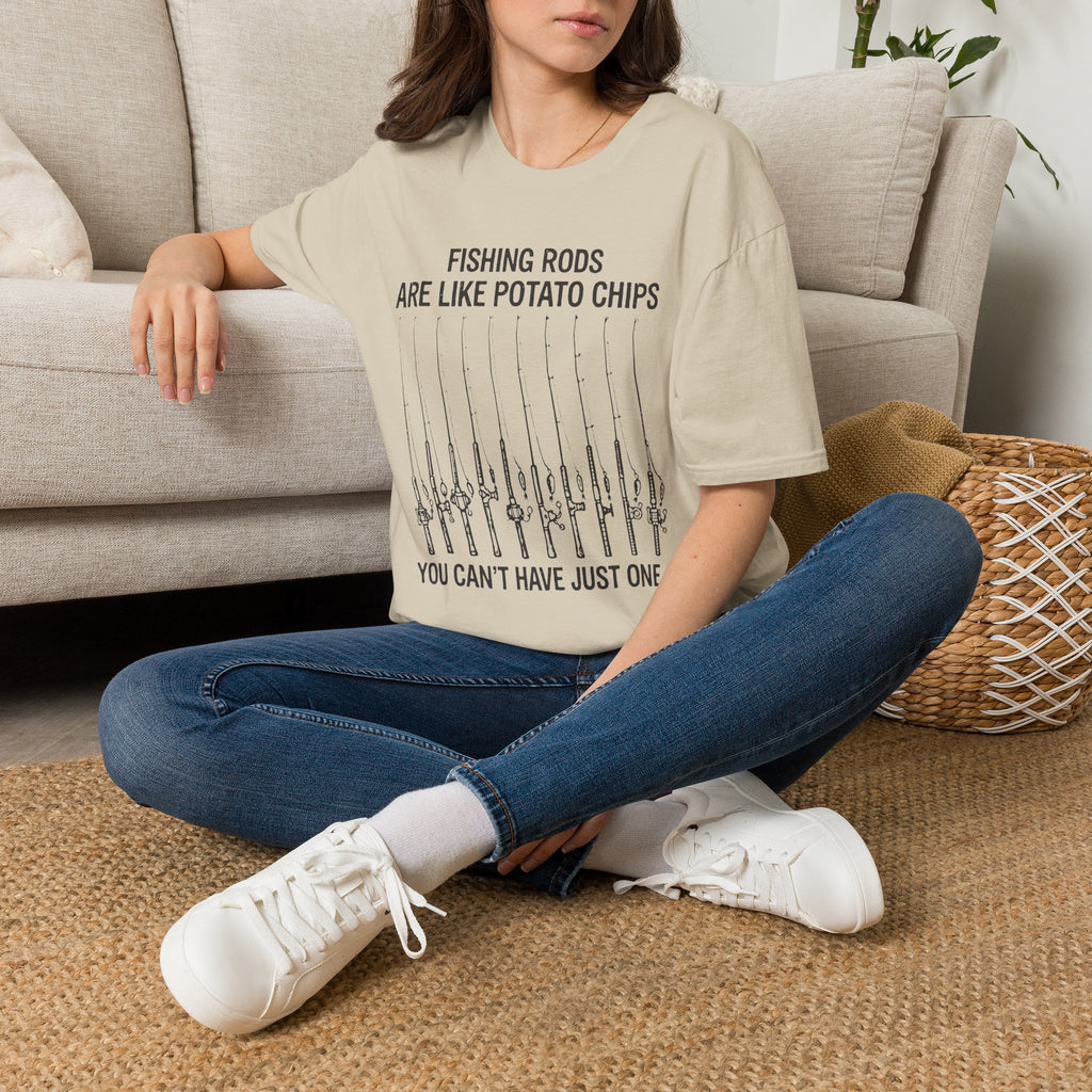 Fishing Rods Are Like Potato Chips T-Shirt