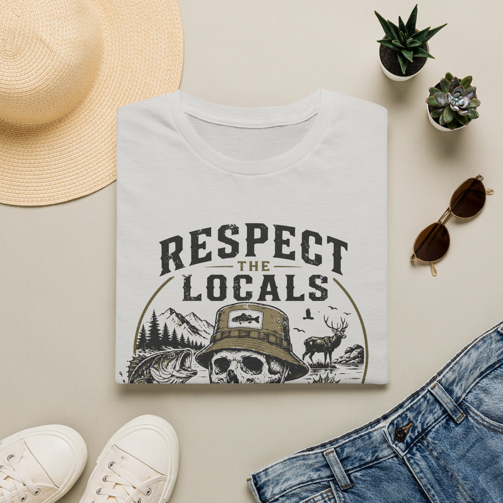 Respect the Locals Bass Dad T-Shirt