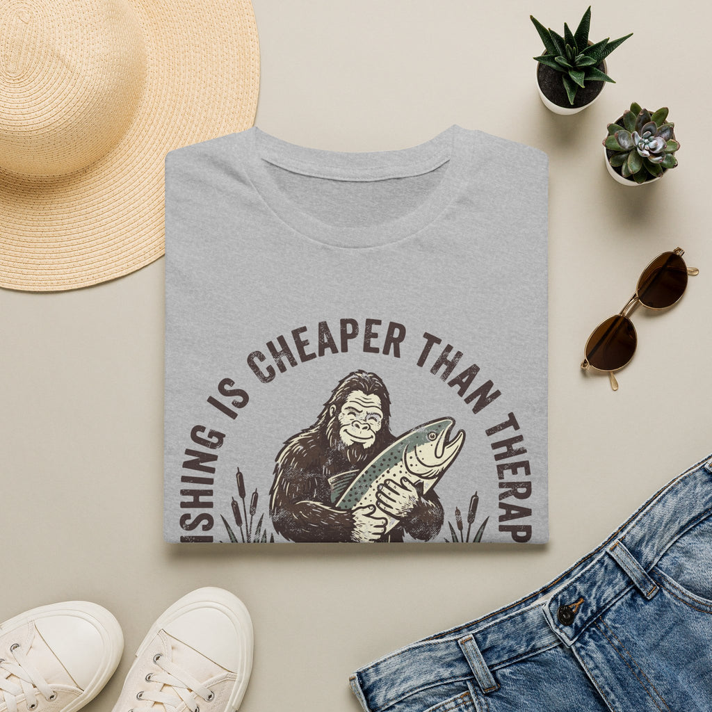 Fishing Is Cheaper Than Therapy T-Shirt
