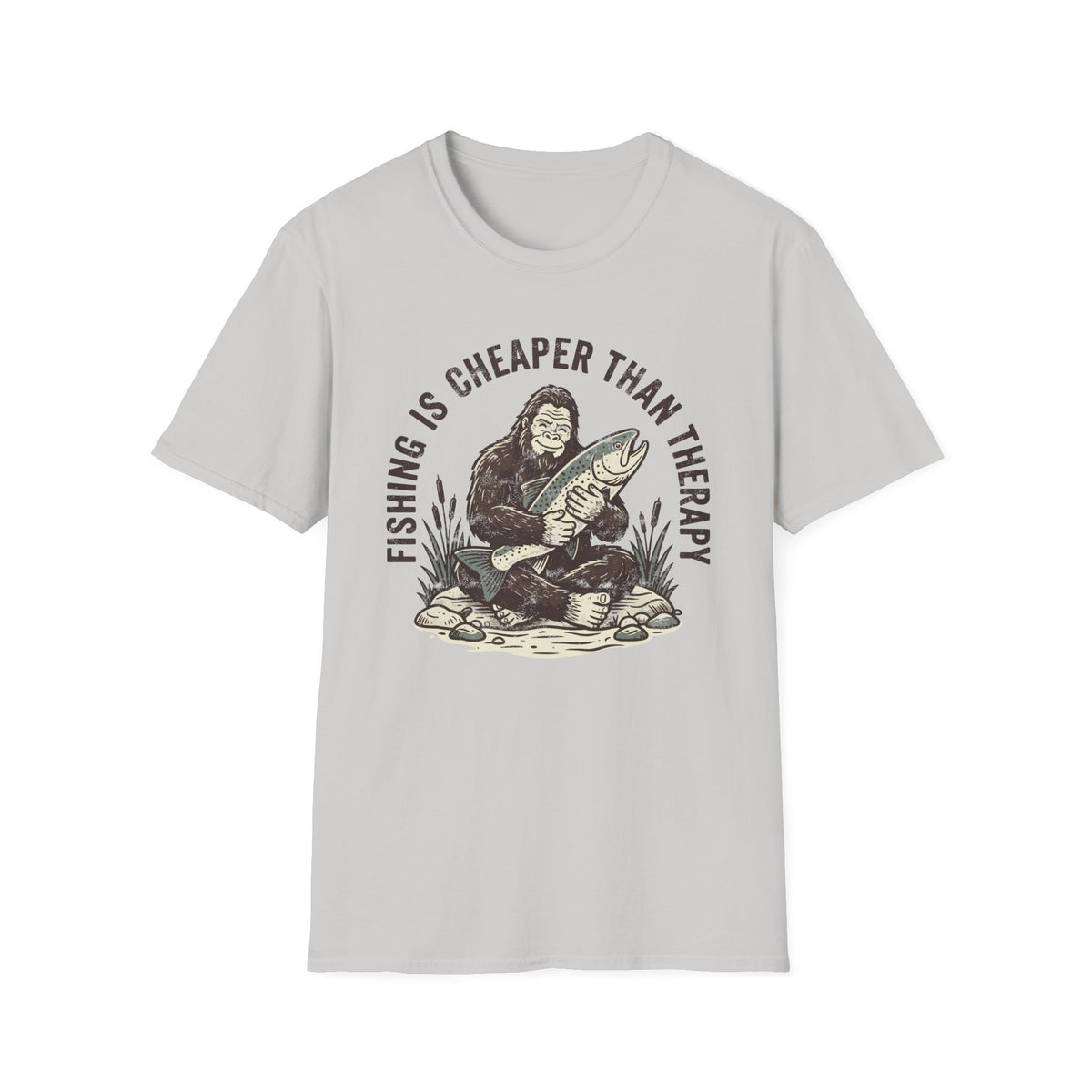 Fishing Is Cheaper Than Therapy T-Shirt