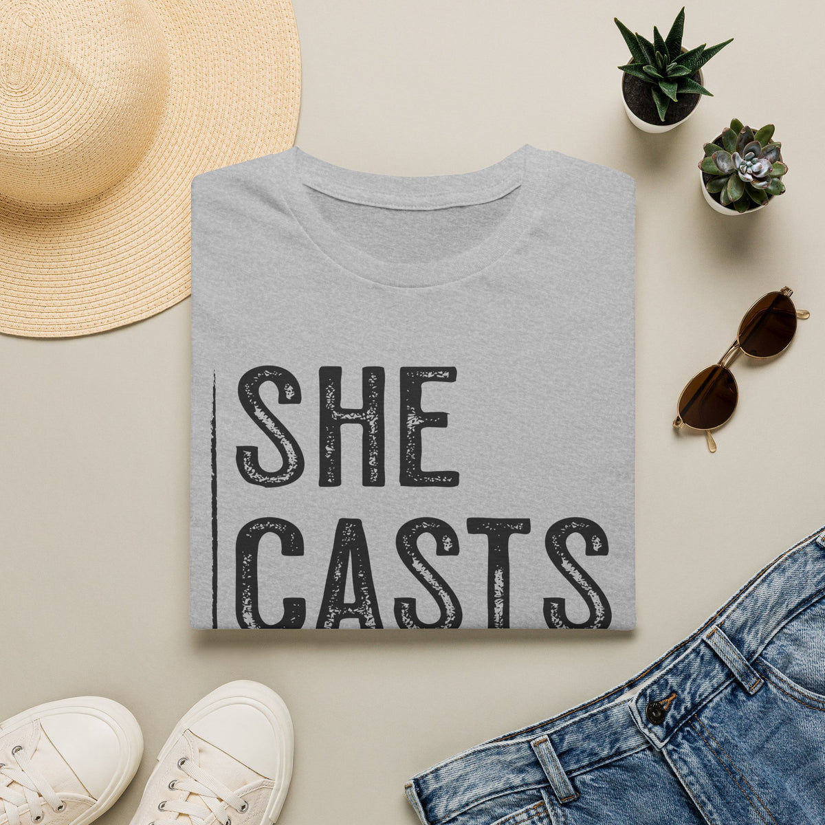She Casts Deep T-Shirt