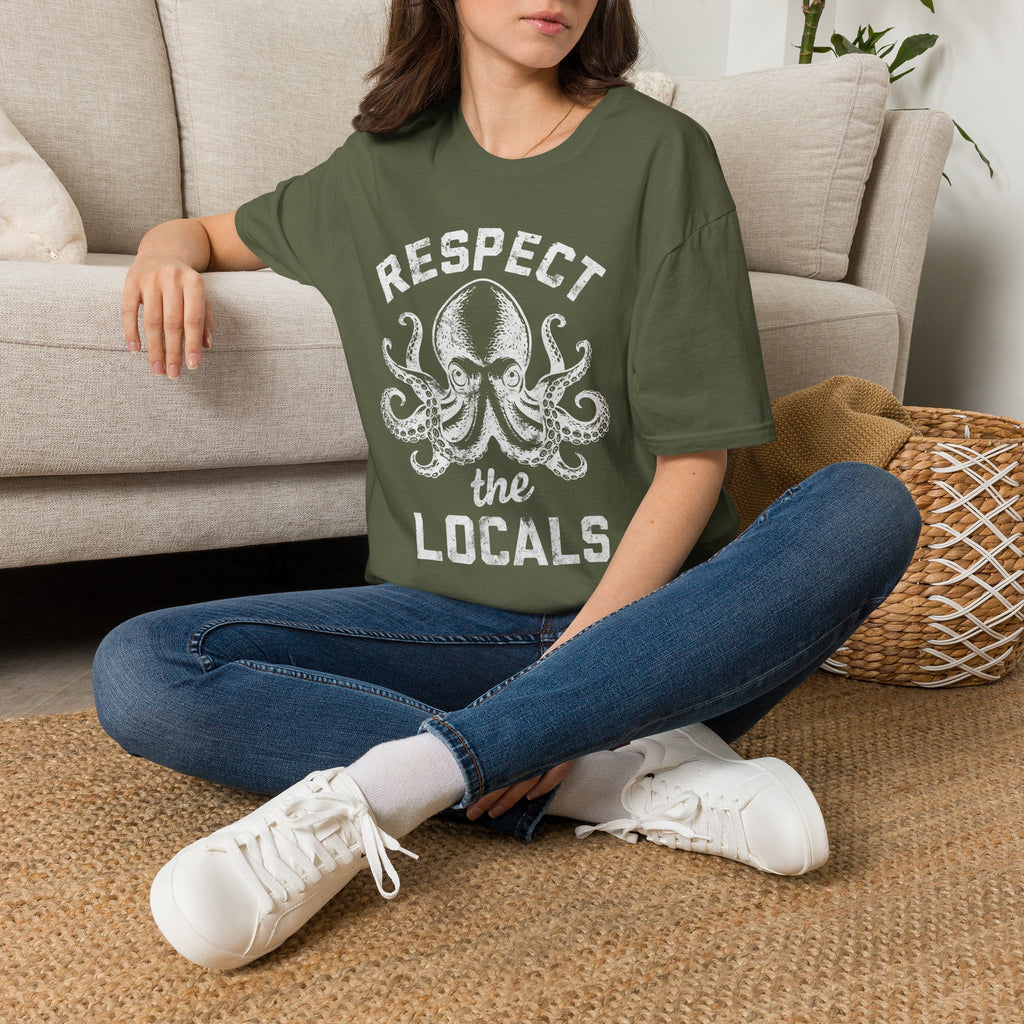 Respect The Locals Octopus T-Shirt