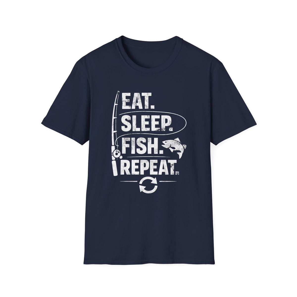 Eat Sleep Fish Repeat T-Shirt