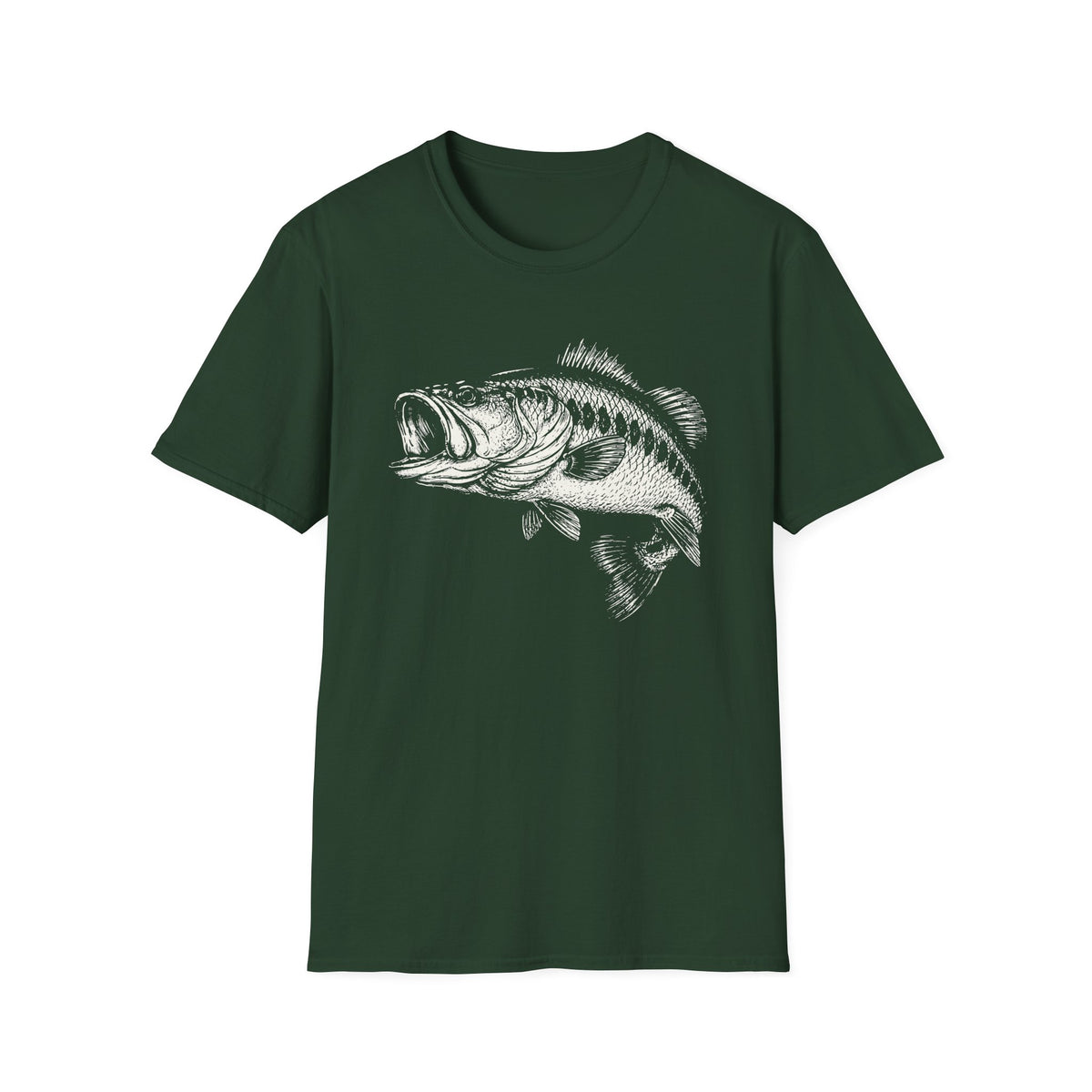 Vintage Largemouth Fish T-Shirt