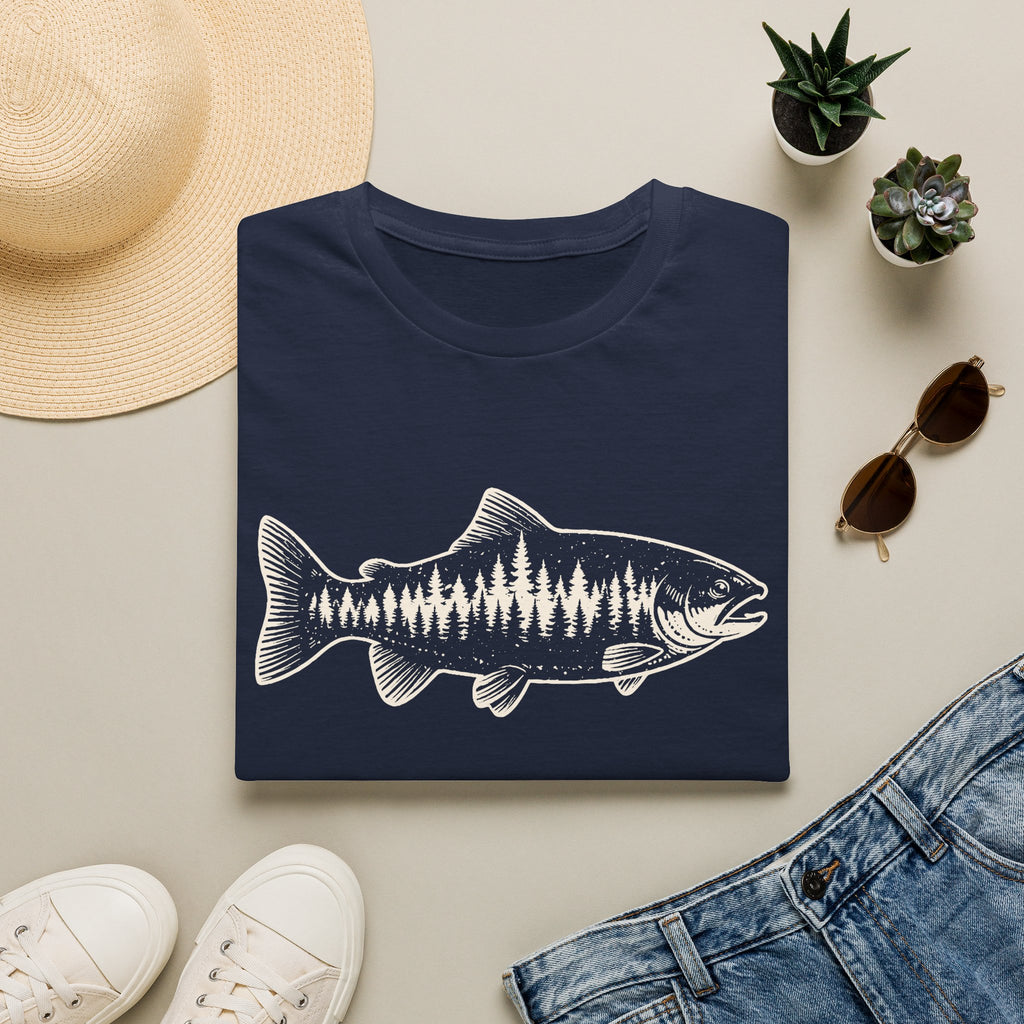 Trout Forest Silhouette T-Shirt
