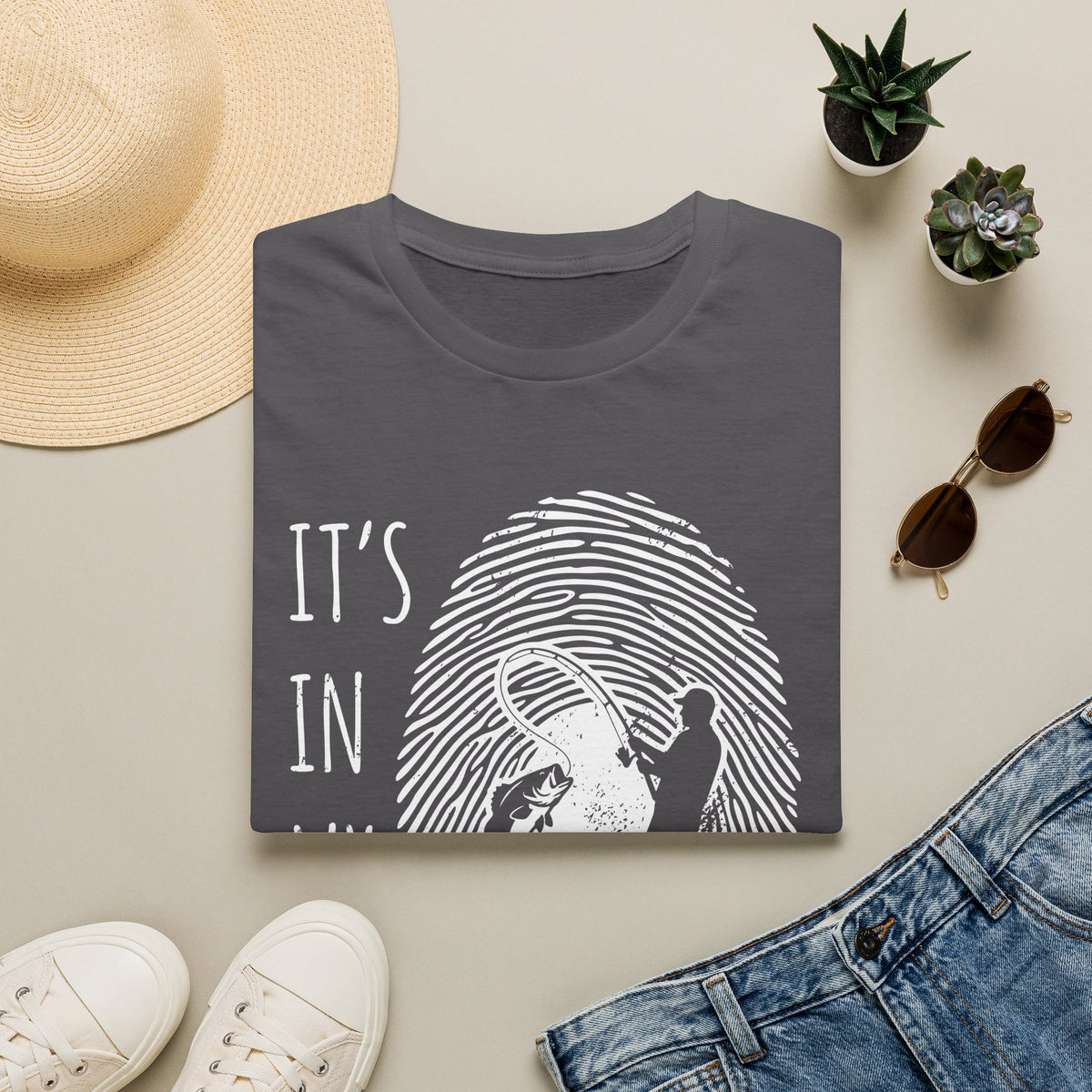 It's In My DNA Angler T-Shirt