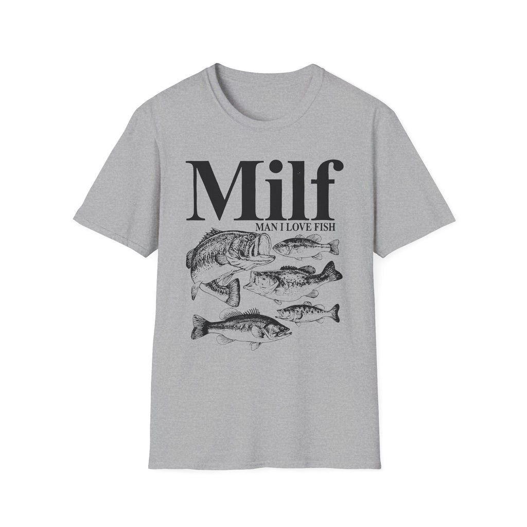 Milf "Man I Love Fish" T-Shirt