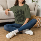 Bass Master T-Shirt — Vintage Fishing Graphic Tee for Anglers