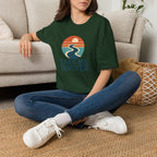 Sunset River Graphic T-Shirt