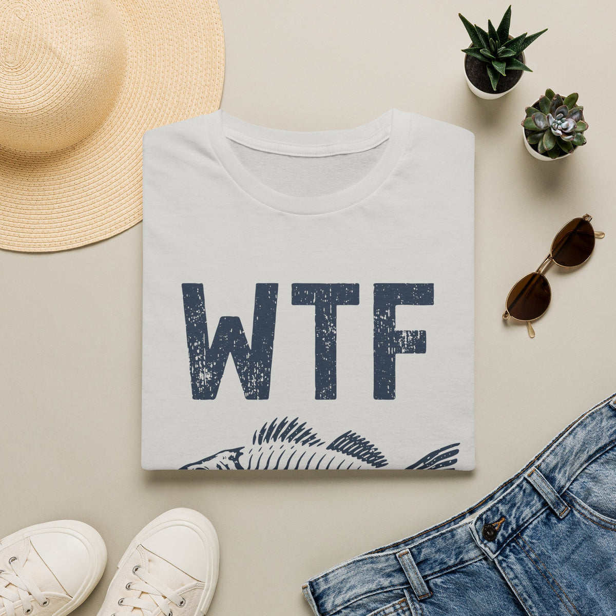 WTF Where's The Fish? T-Shirt
