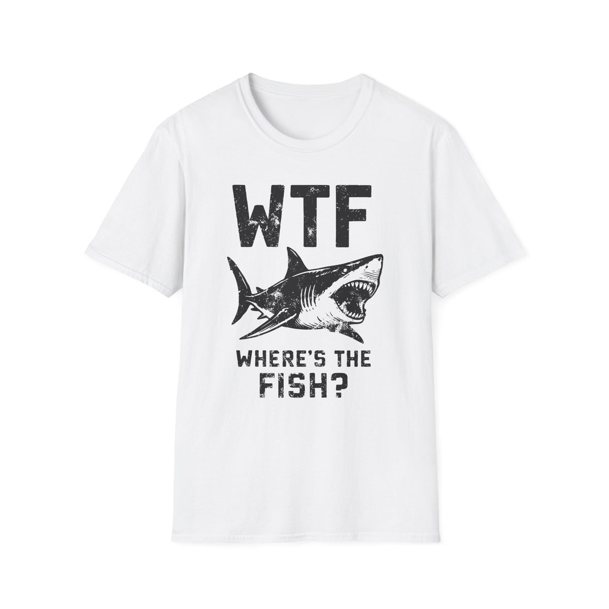 WTF Where's The Fish? Shark T-Shirt