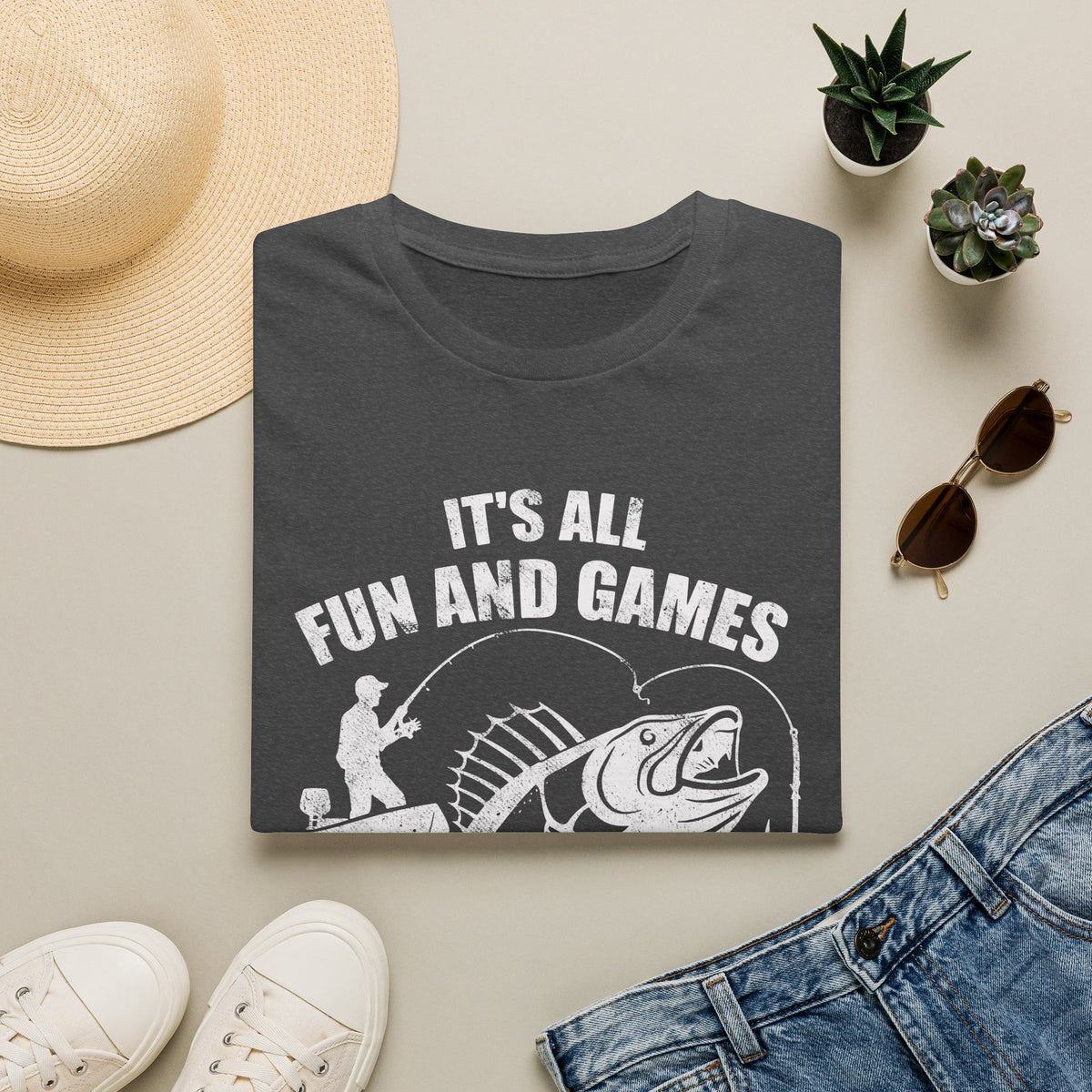 It's All Fun And Games Walleye T-Shirt