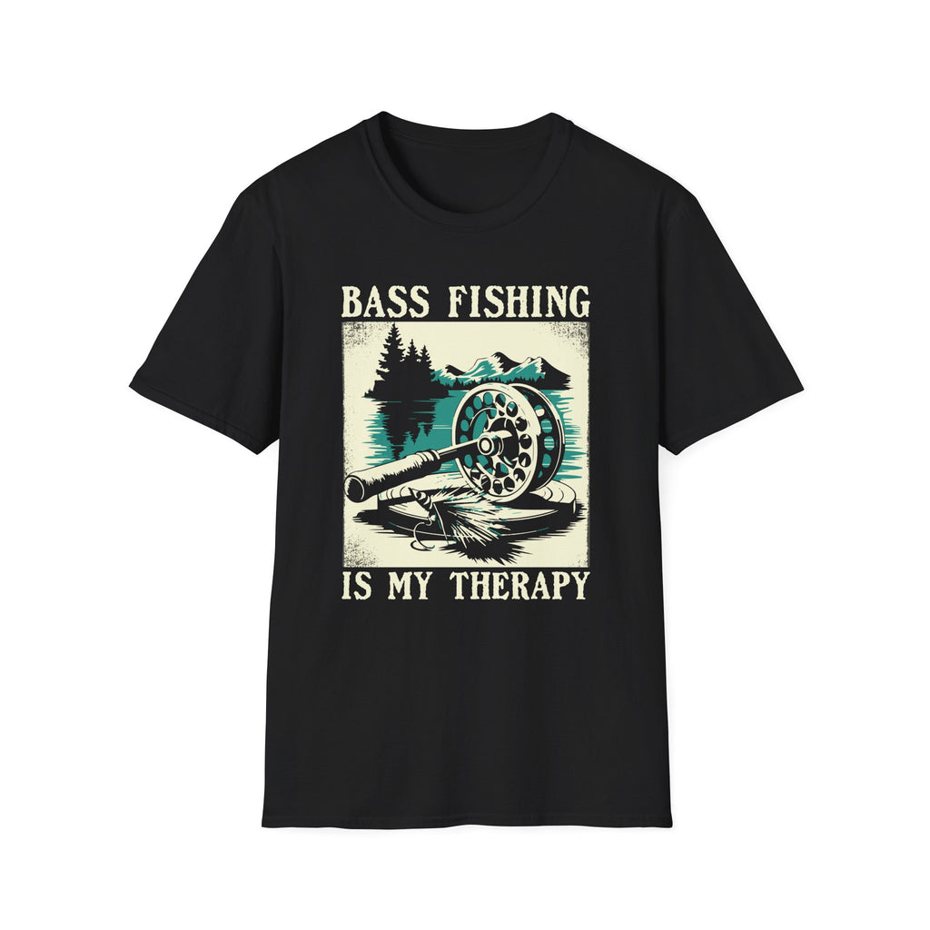 Bass Fishing Is My Therapy T-Shirt