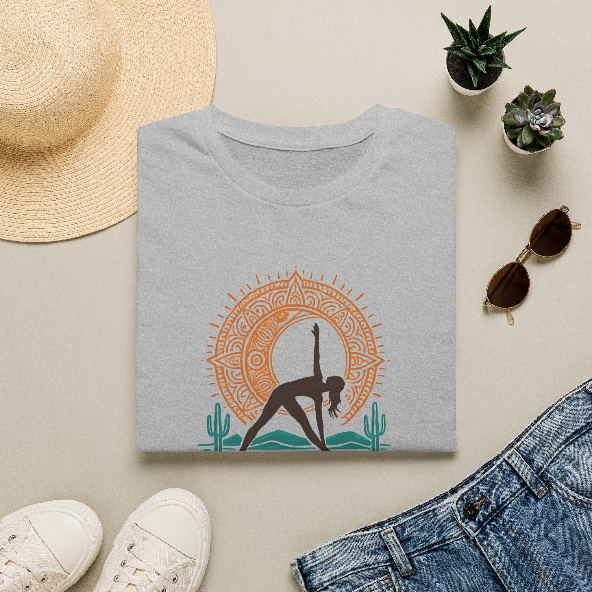 Desert Yoga Silhouette T-Shirt