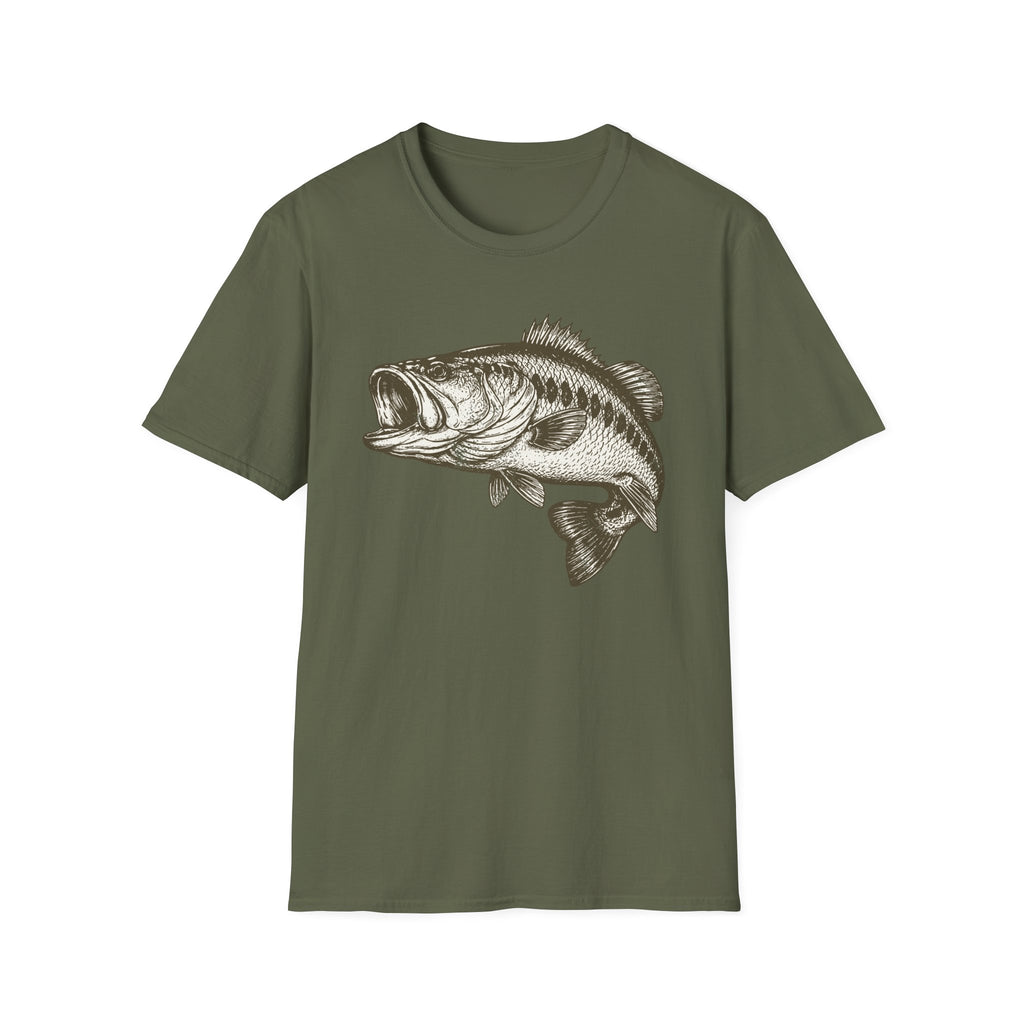Vintage Largemouth Fish T-Shirt
