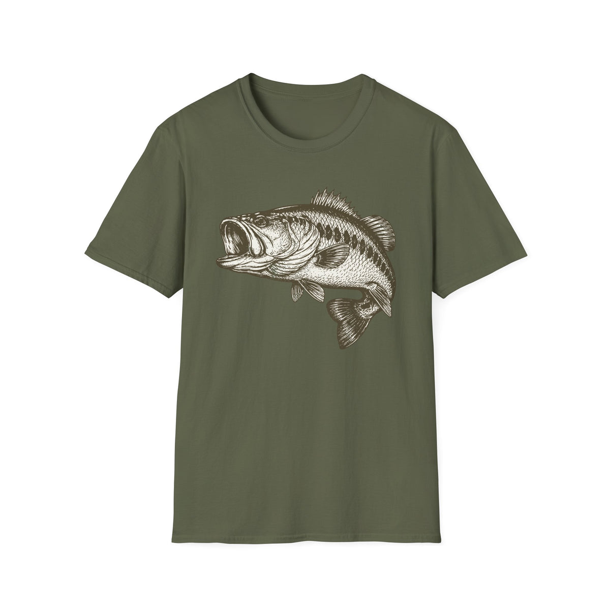 Vintage Largemouth Fish T-Shirt