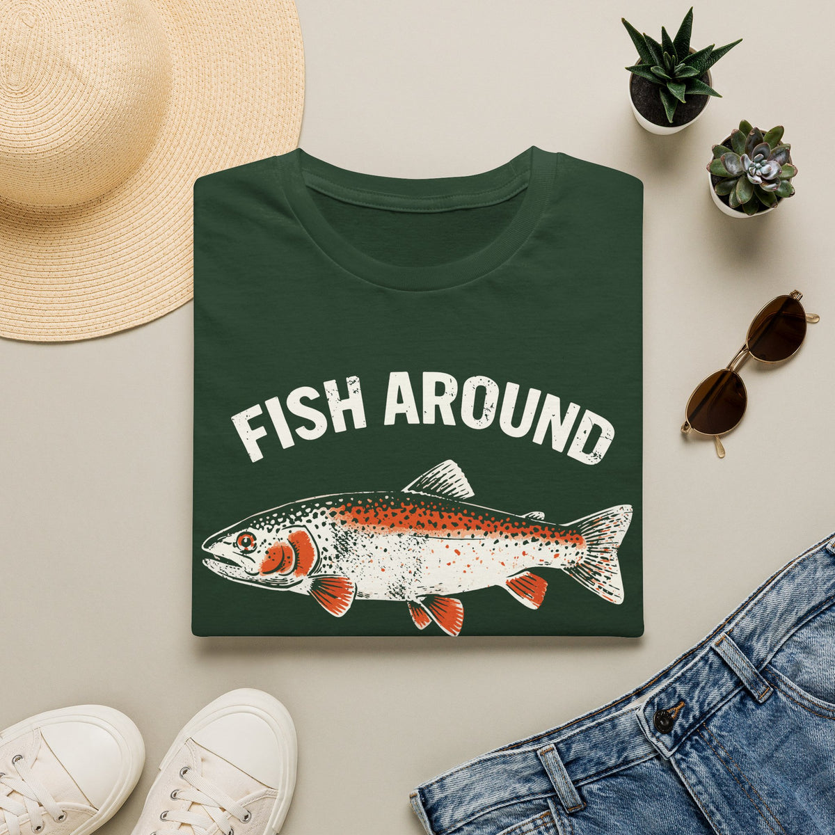 Classic Trout Fishing T-Shirt