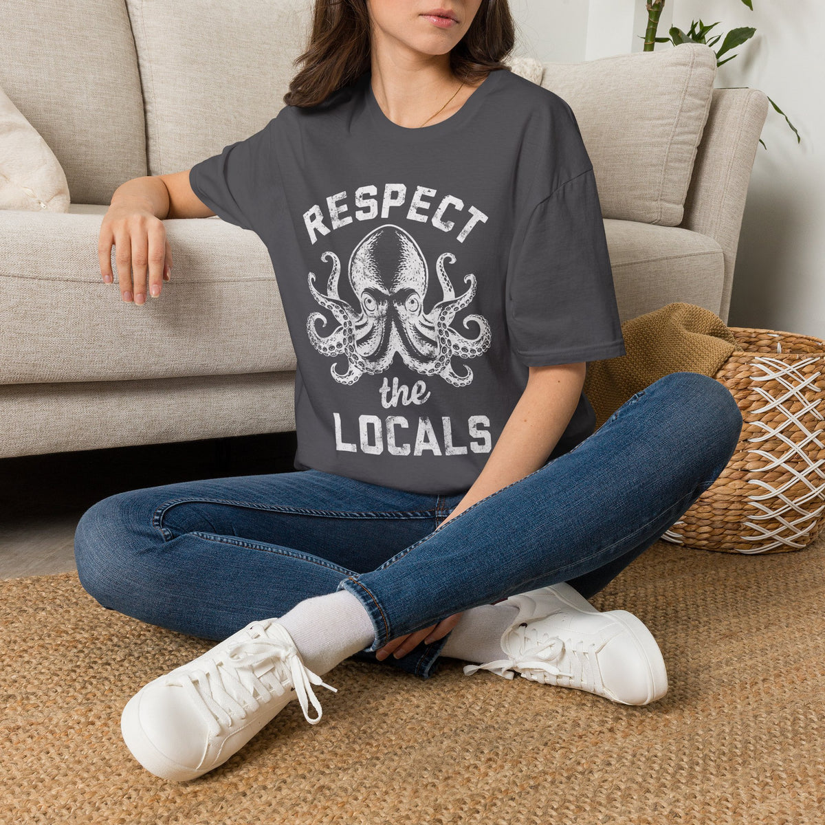 Respect The Locals Octopus T-Shirt