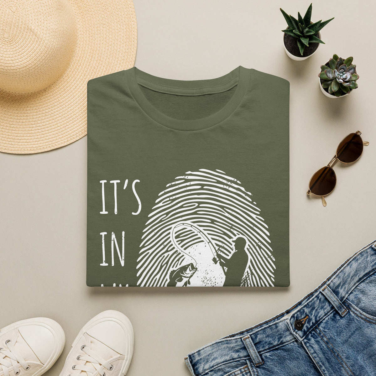 It's In My DNA Angler T-Shirt