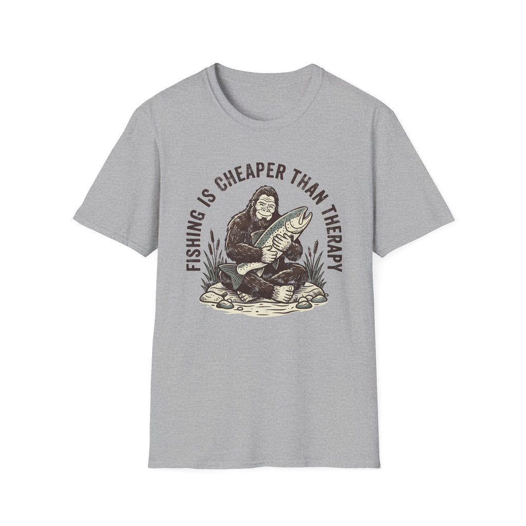 Fishing Is Cheaper Than Therapy T-Shirt