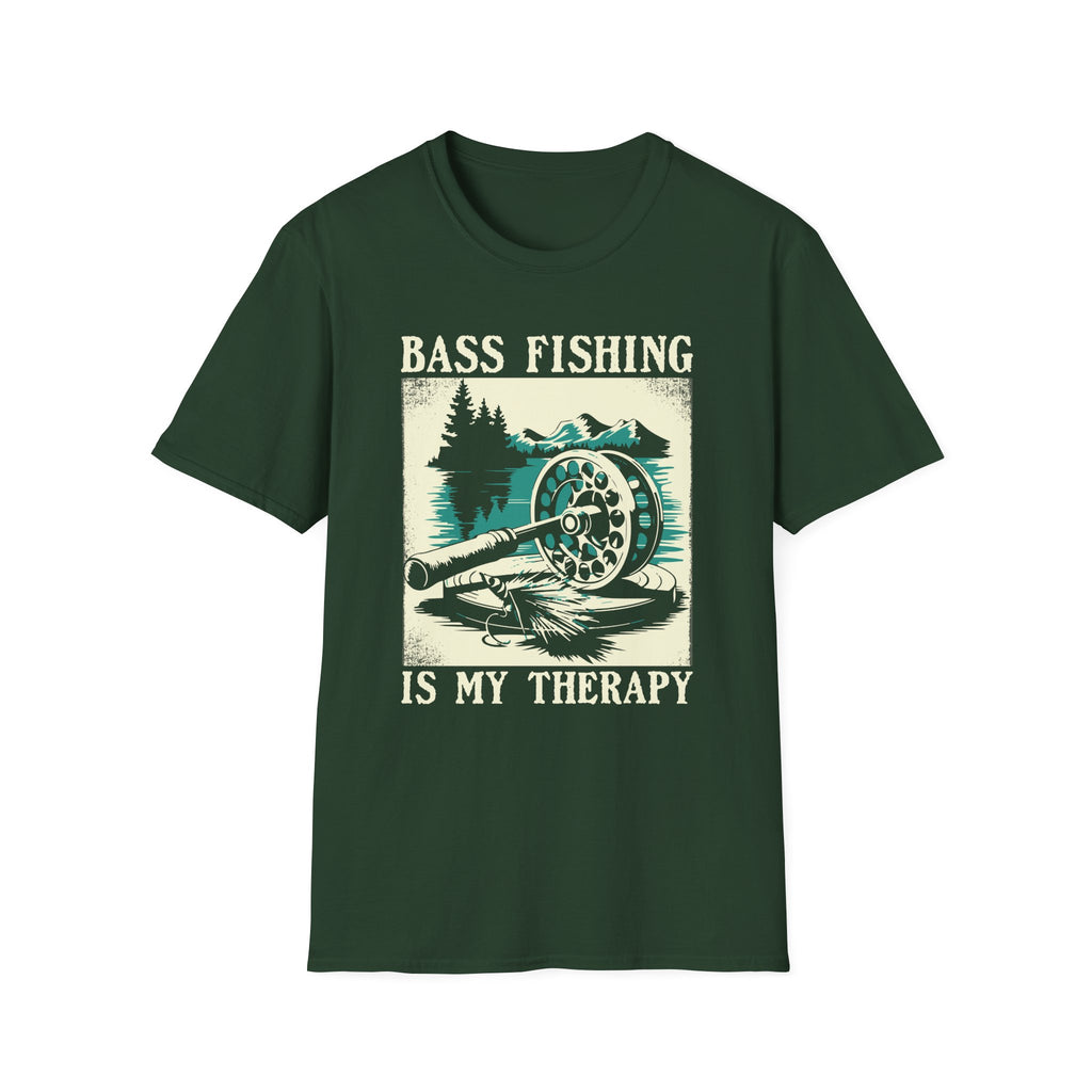Bass Fishing Is My Therapy T-Shirt