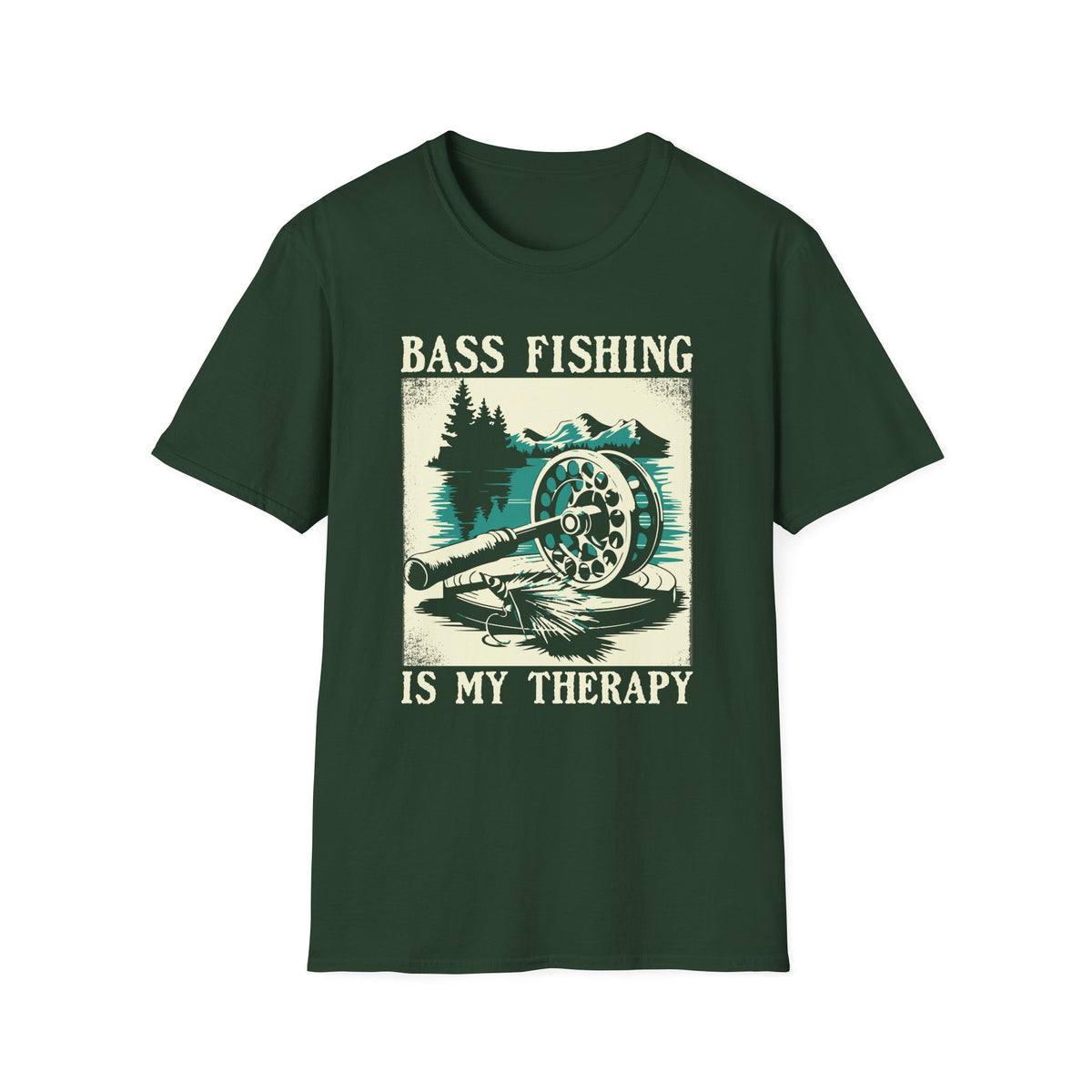 Bass Fishing Is My Therapy T-Shirt