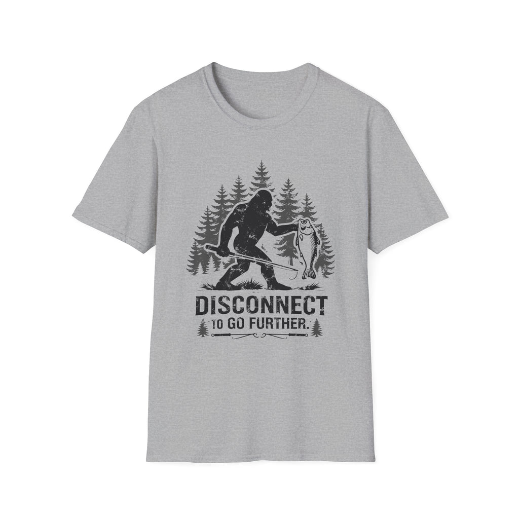 Bigfoot Fishing T-Shirt T-Shirt