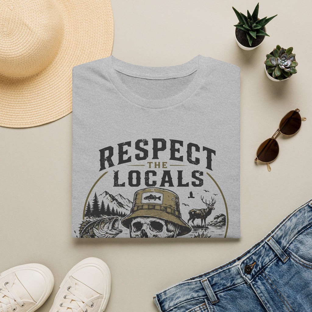 Respect the Locals Bass Dad T-Shirt