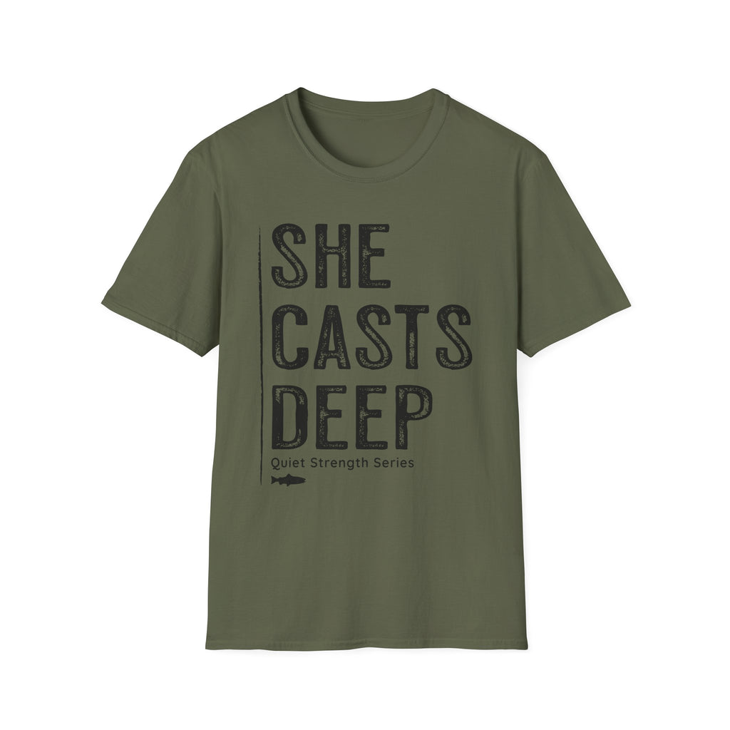 She Casts Deep T-Shirt