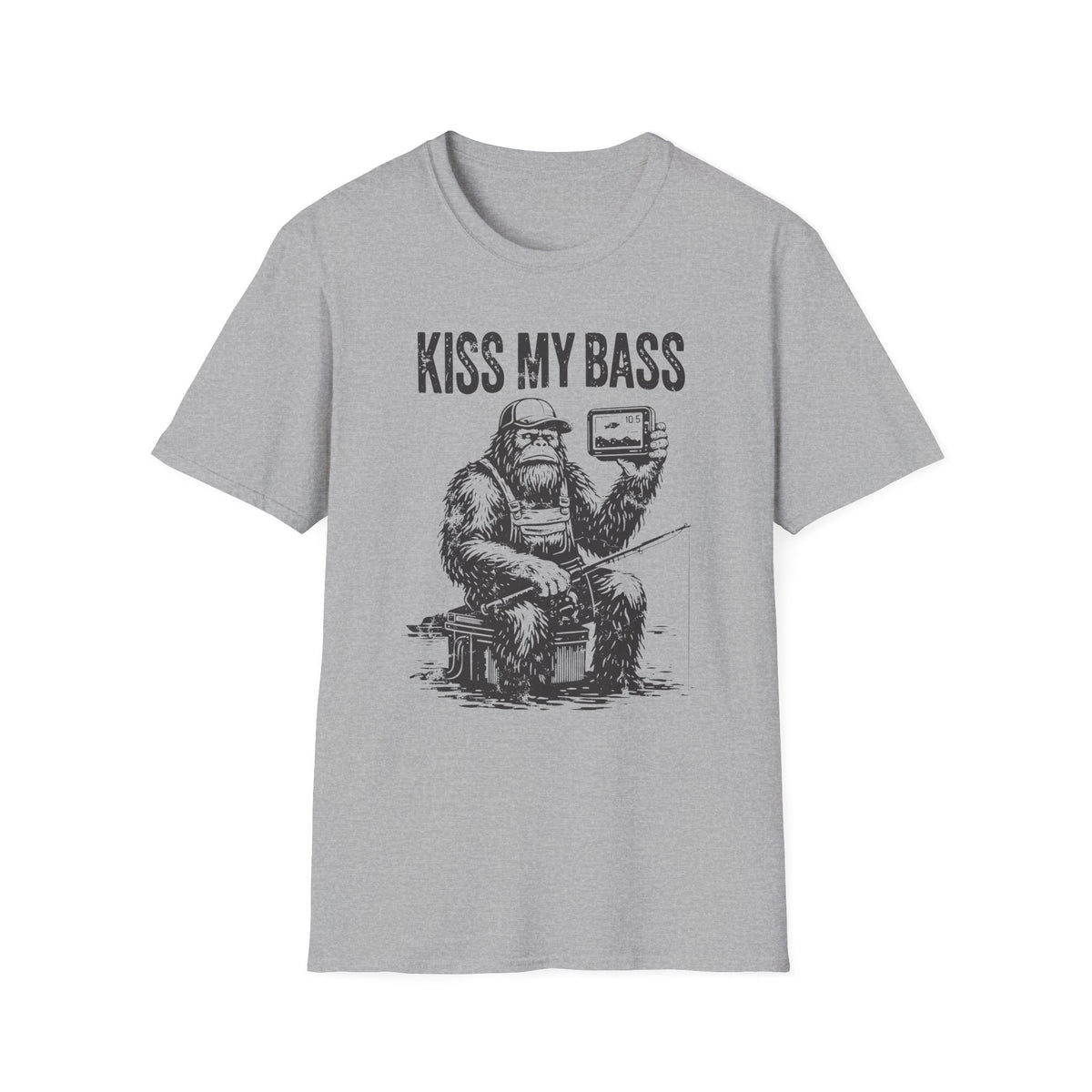 Kiss My Bass Sasquatch T-Shirt