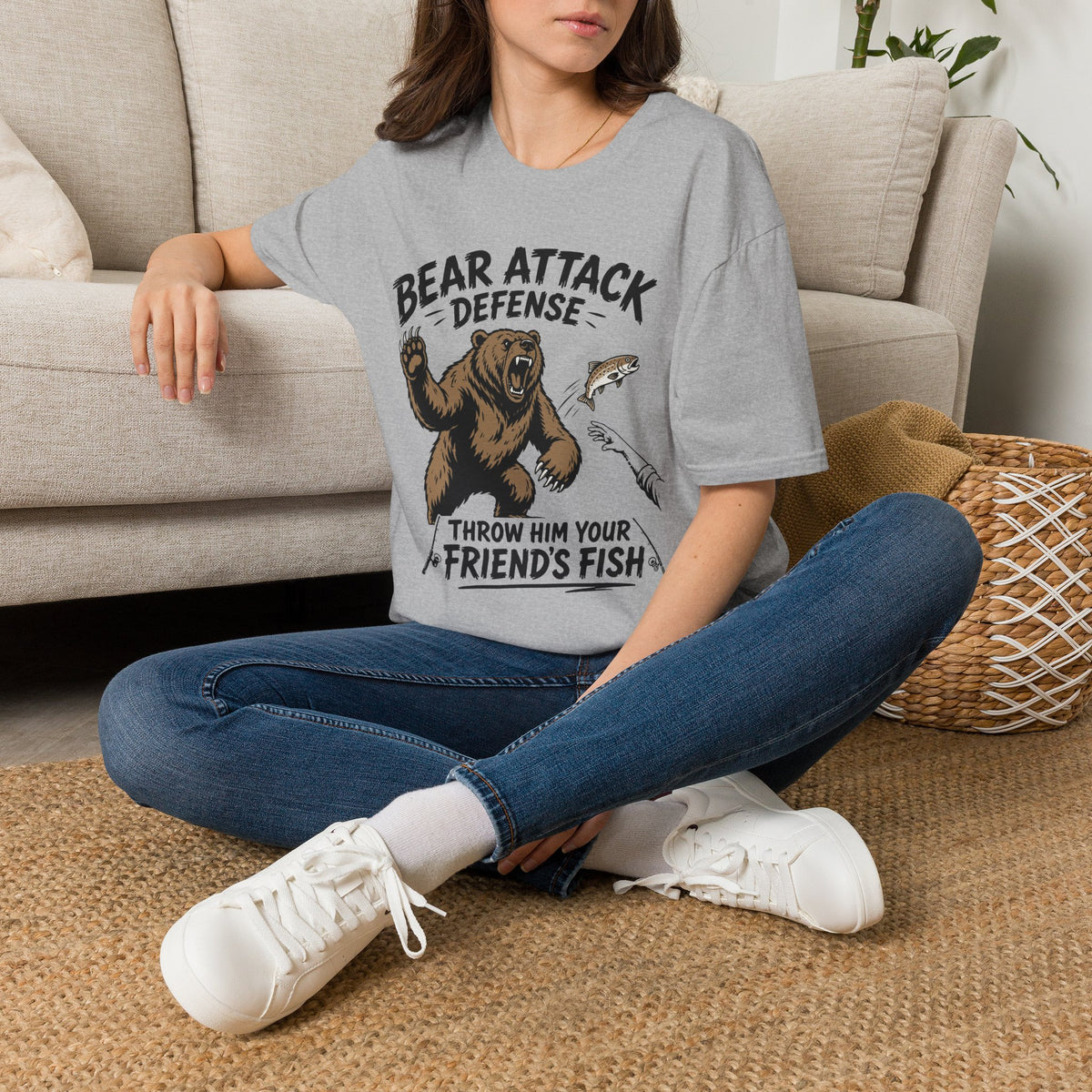 Bear Attack Defense T-Shirt