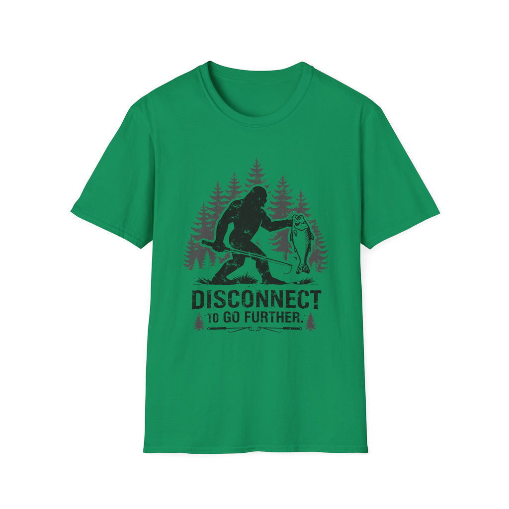 Bigfoot Fishing T-Shirt T-Shirt